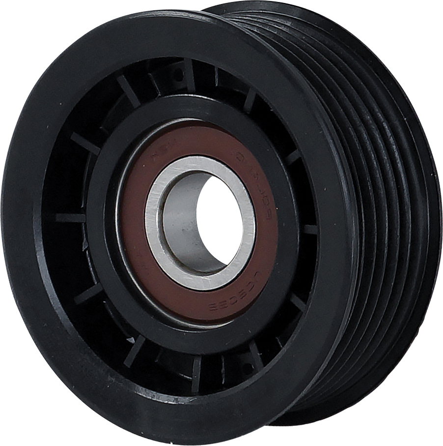 IDLER PULLEY, 6PV CAST, 17MM ID 75MM OD