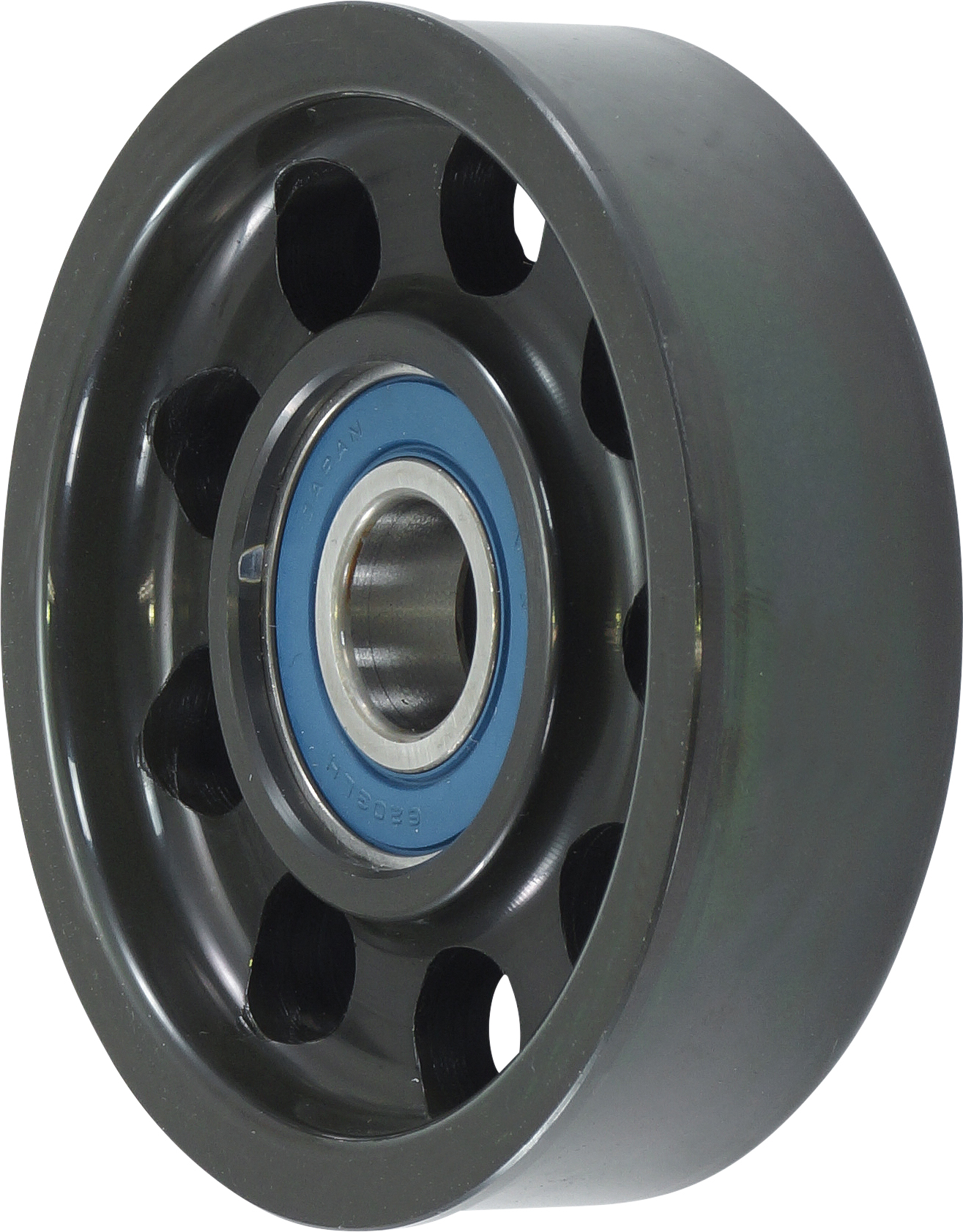 IDLER PULLEY, BACK RUN, 6PV STEEL, FORD FALCON EA-EF 6 CYL, 17MM ID 87MM OD