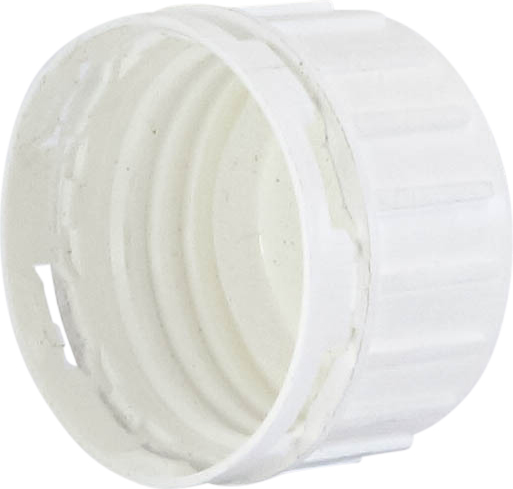 BOTTLE PLASTIC 250 ML HDPE, WHITE, 38/410 LID