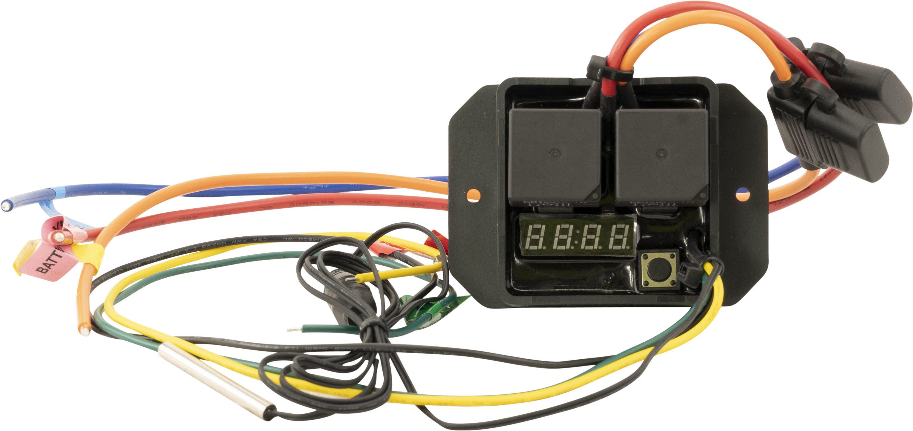 FAN SWITCH, DIGITAL, THERMAL, 12V & 24V