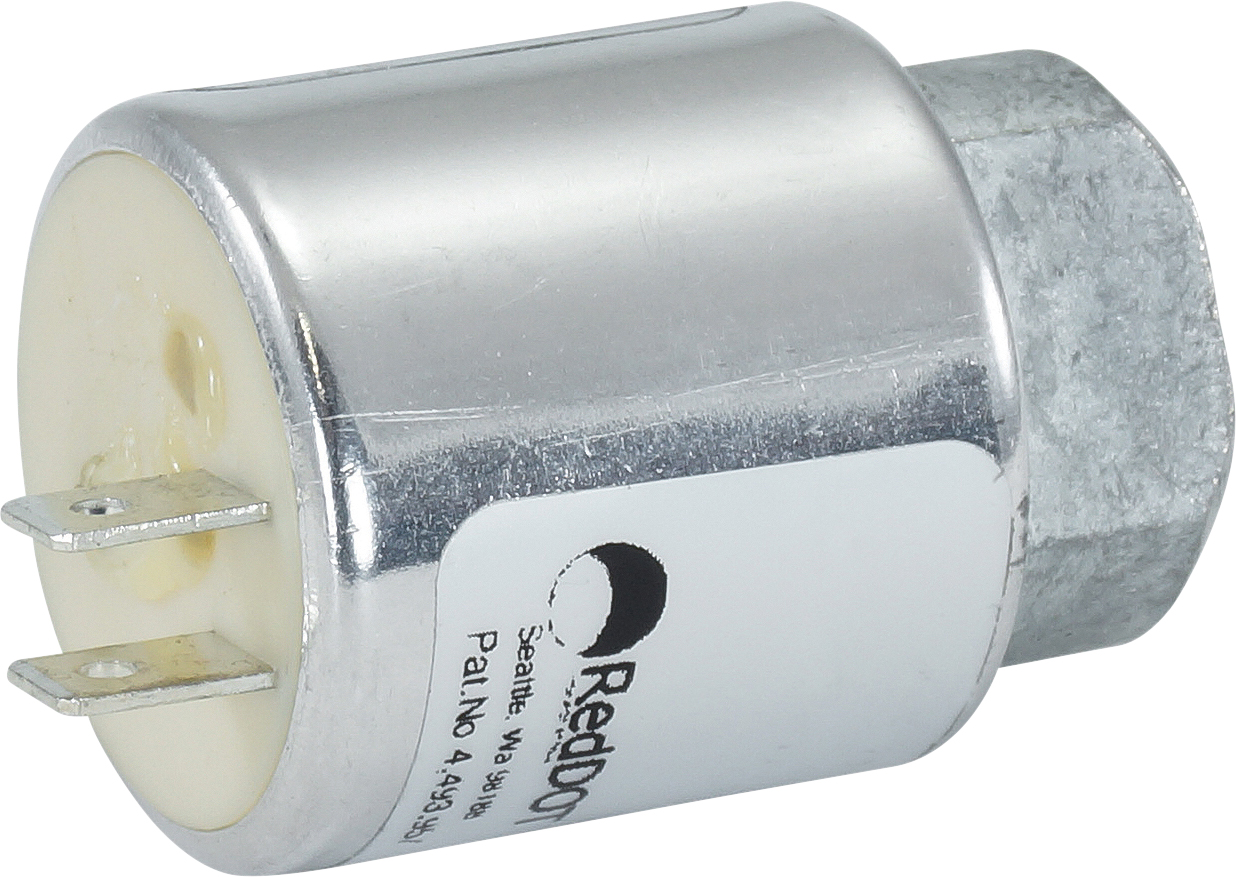 PRESSURE SWITCH, BINARY, FEM, CUT-OUT HIGH 300PSI LOW 23PSI, RED DOT