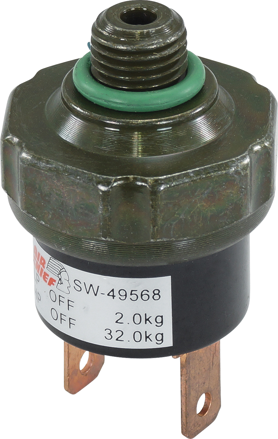 PRESSURE SWITCH, BINARY, MALE, CUT-OUT HIGH 455PSI LOW 28PSI