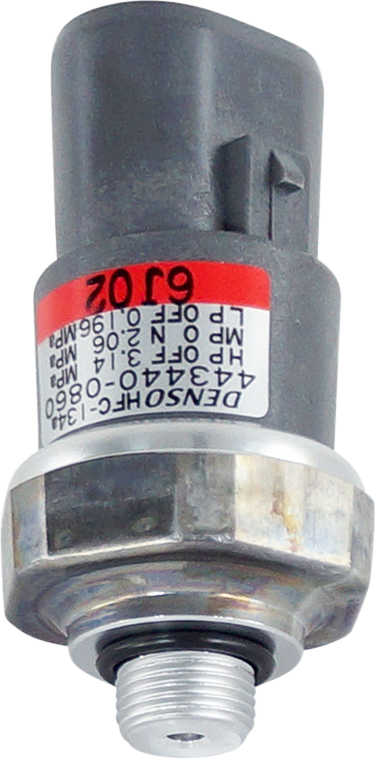 PRESSURE SWITCH, TRINARY, TOYOTA HINO, CUT-OUT HIGH 455PSI LOW 28PSI, FAN CUT-IN 17.5KG/CM2