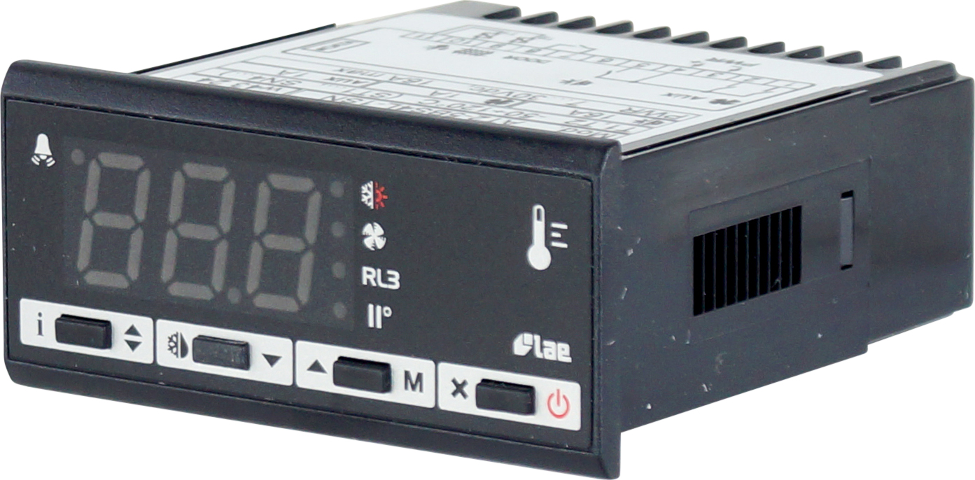 CONTROLLER, CABIN, LAE ELECTRONICS, AT2-5, WITH FAN, THERMOSTAT, COMPRESSOR CONTROL