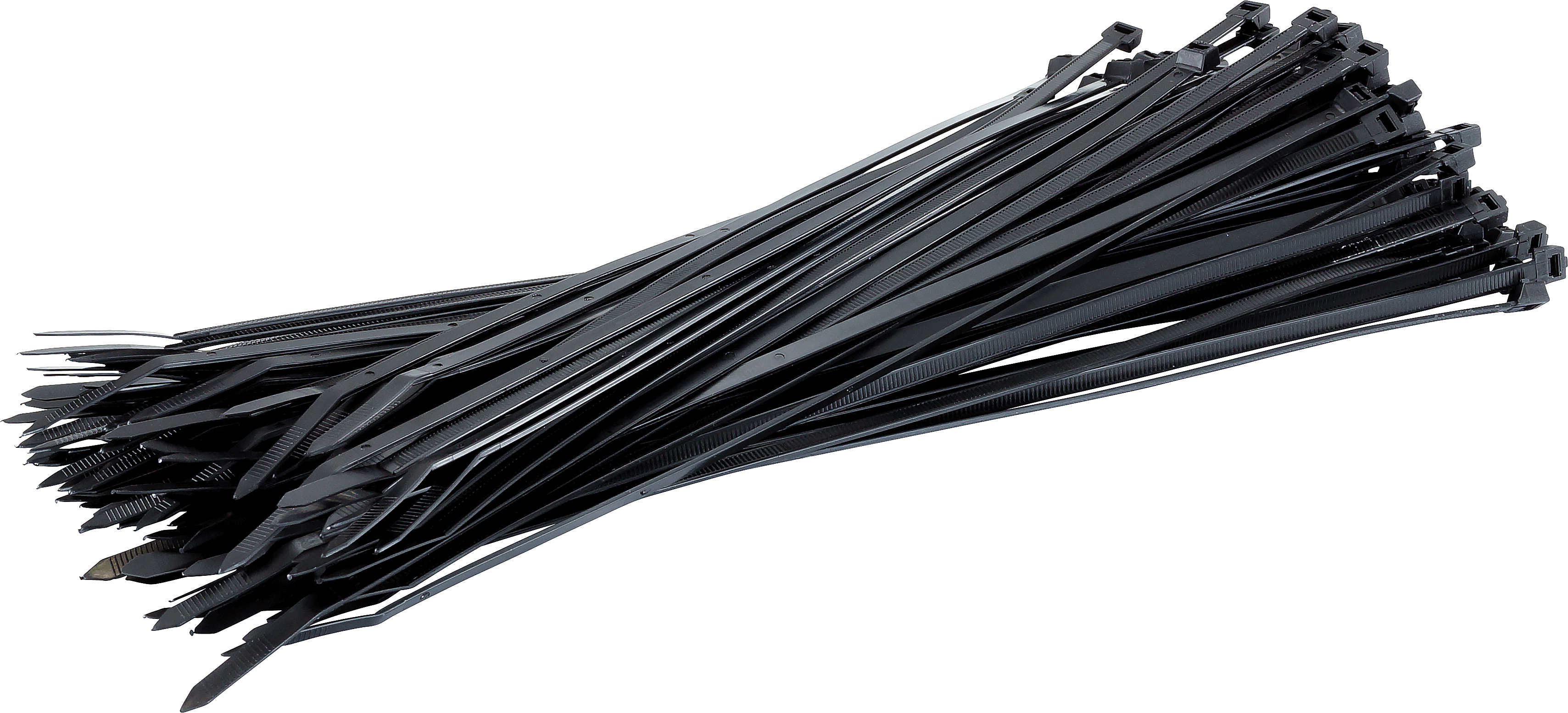CABLE TIES, 300 X 4.8MM, BLACK, PACK OF 100