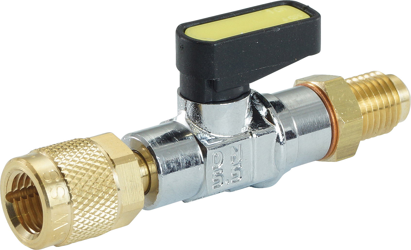 ACCESS ADAPTOR, R134A, BALL VALVE