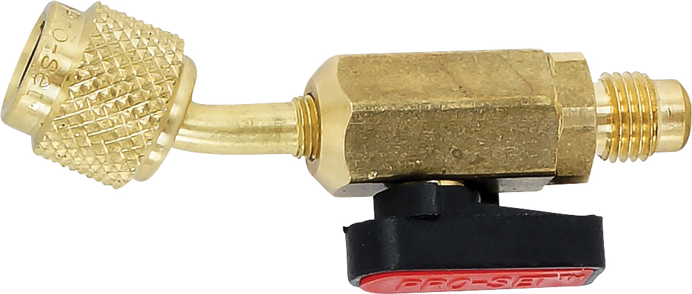 ACCESS ADAPTOR, BALL VALVE, 45 DEG