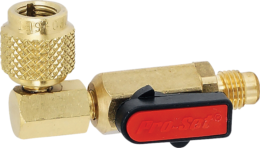 ACCESS ADAPTOR, BALL VALVE, 90 DEG