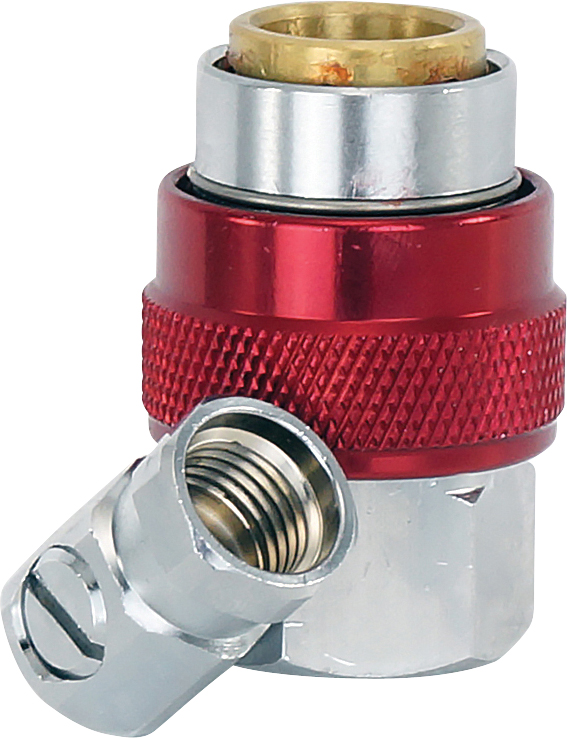ACCESS ADAPTOR, R134A, FEM 14MM, HIGH SIDE COUPLER, SWIVEL
