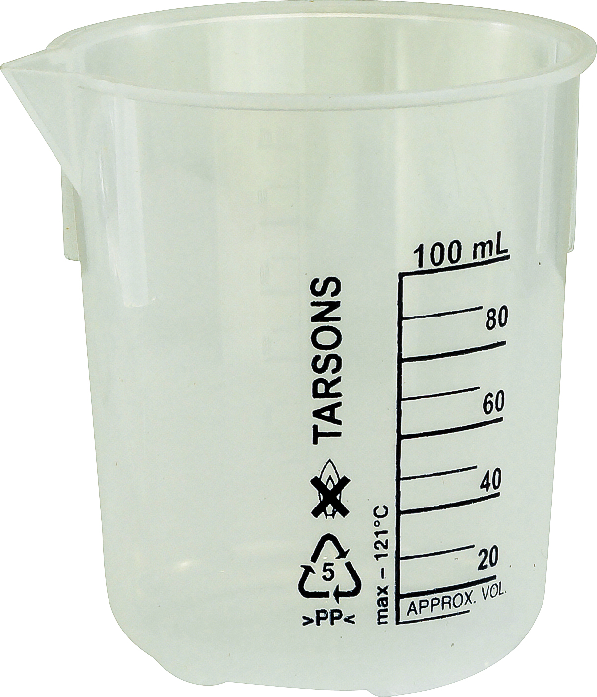 BEAKER, 100ML, GRADUATED