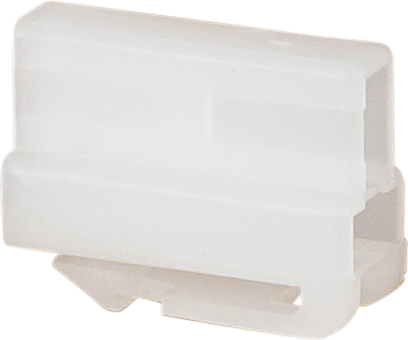 CONNECTOR, 2 WAY PLUG, WHITE HOUSING, INCLUDES FEMALE TERMINALS