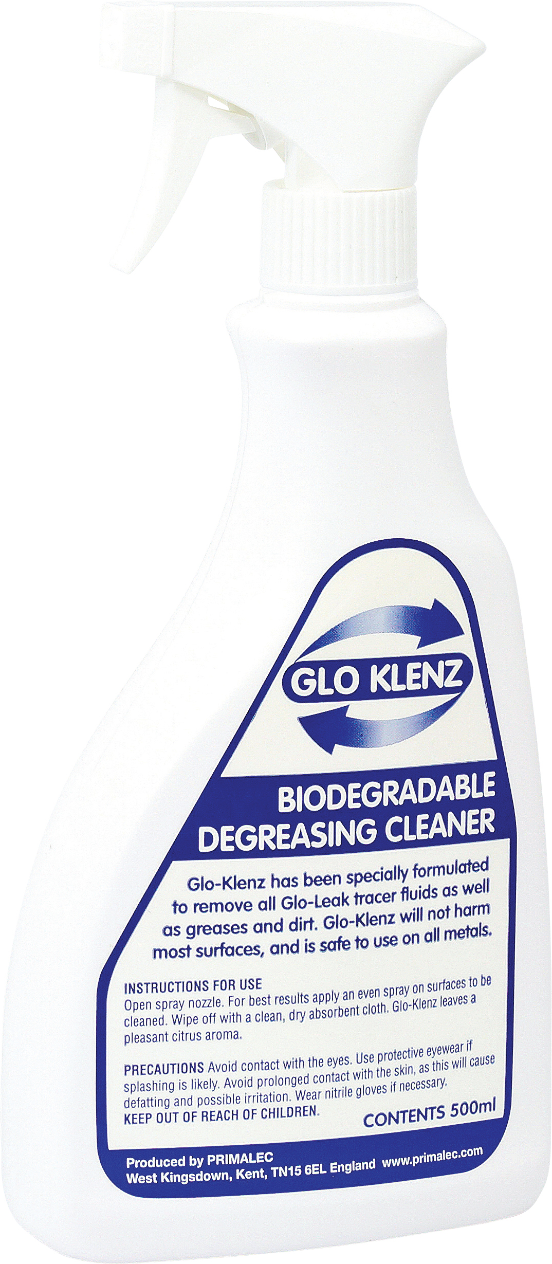 DYE CLEANER, 250ML, GLO KLENZ ATOMISER