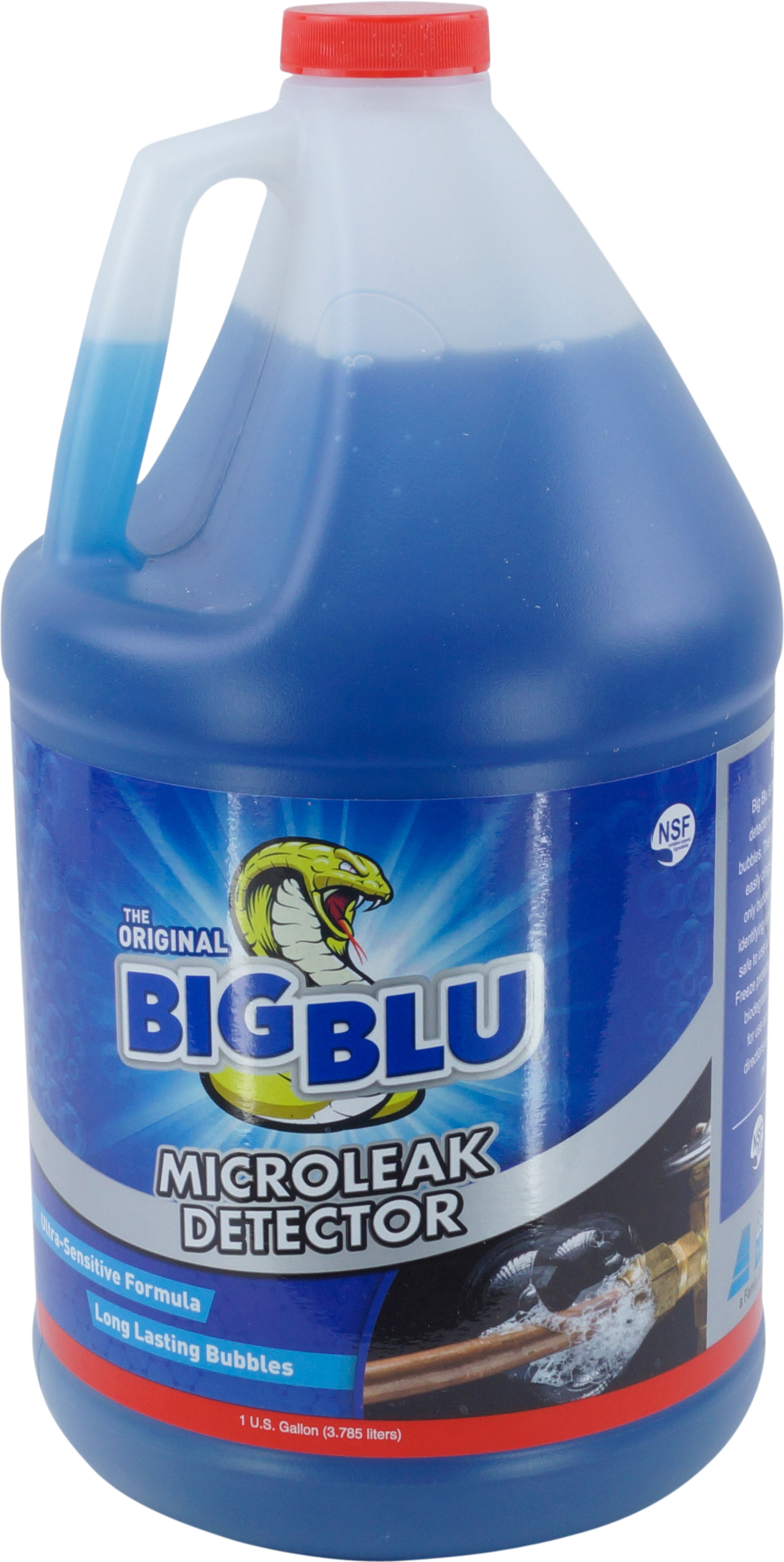 LEAK DETECTION FLUID, BIG BLU, R12, R134A, 3.78L, BULK PACK