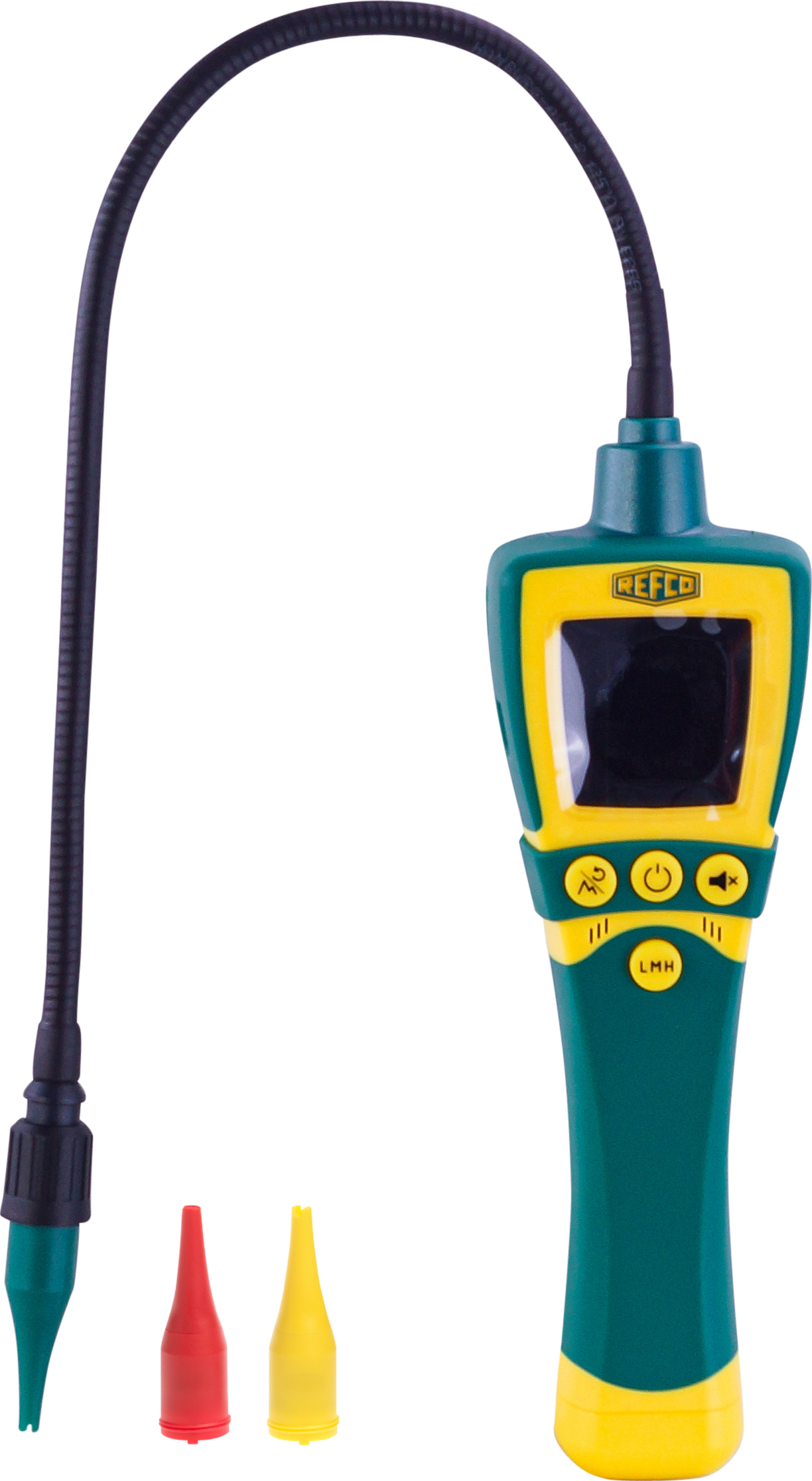 REFRIGERANT LEAK DETECTOR, REFCO, 4-IN-1, TRACE-GAS, R1234YF, R32, R134A, COMBUSTIBLES, TRITECTOR-RC