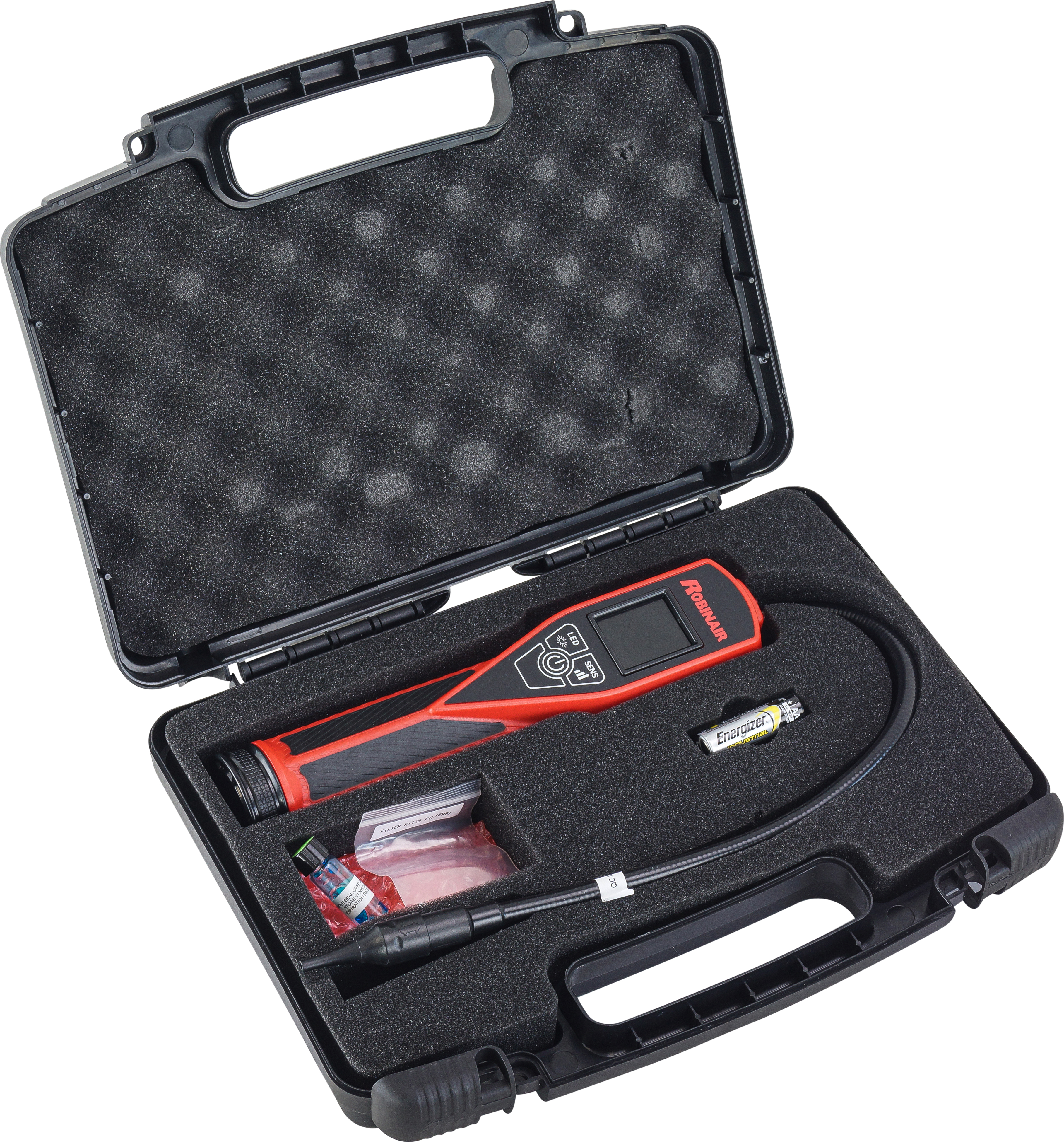 REFRIGERANT LEAK DETECTOR, ROBINAIR, LD5, 1234-YF, 134A,  COLOUR GRAPHIC DISPLAY