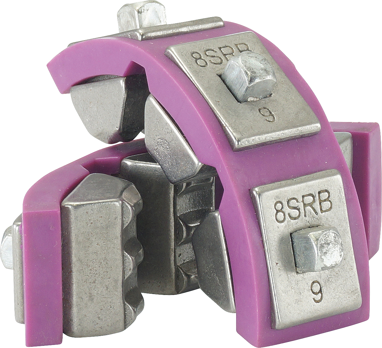 DIE SET, HYDRAKRIMP, #6 STANDARD HOSE, #8 REDUCED HOSE, PURPLE, SUITS TO-75606 HYDRAULIC CRIMPER