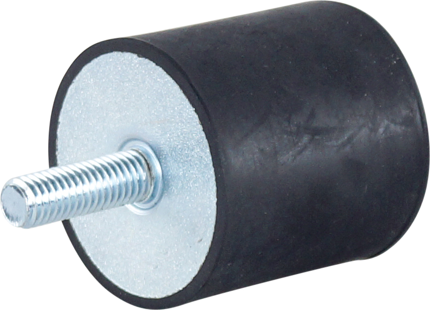 FOOT MOUNT, ANTIVIBRATION, SUITS AGRICOLD/AGRILITE, 40MM X 40MM, M8 SCREW