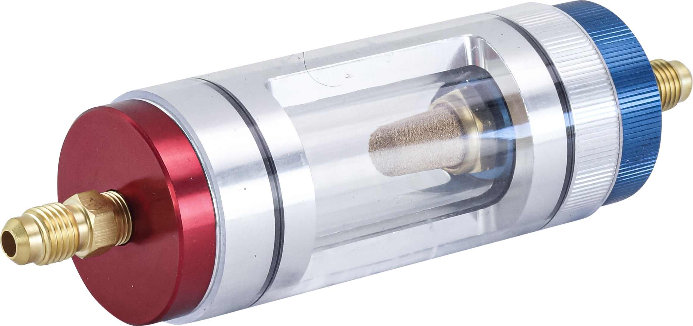 FILTER, SIGHTGLASS, IN-LINE MALE 1/4 FTGS, FOR SYSTEM DIAGNOSIS
