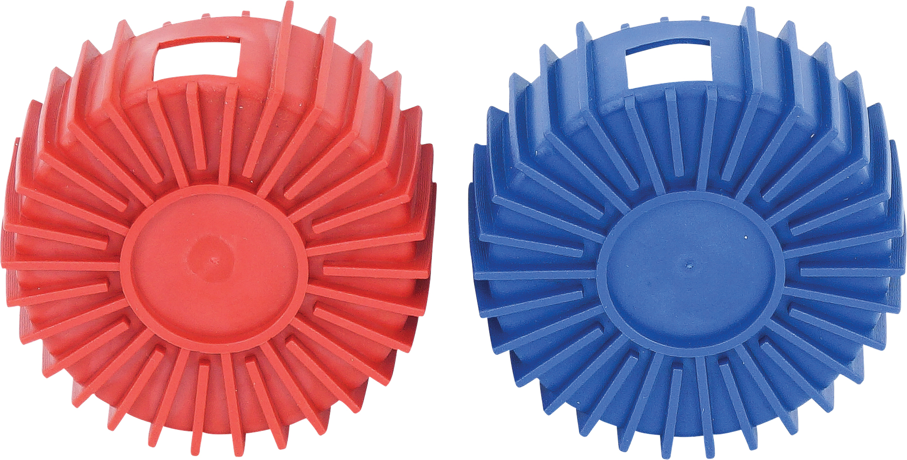 GAUGE PROTECTOR, ROBINAIR, RED, BLUE (SET OF 2), SUITES 63MM GAUGE