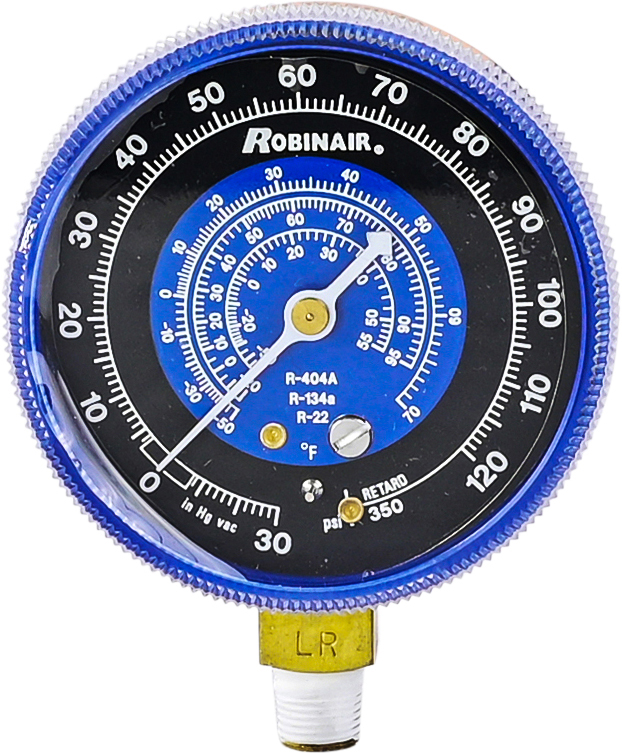LOW PRESSURE GAUGE, ROBINAIR