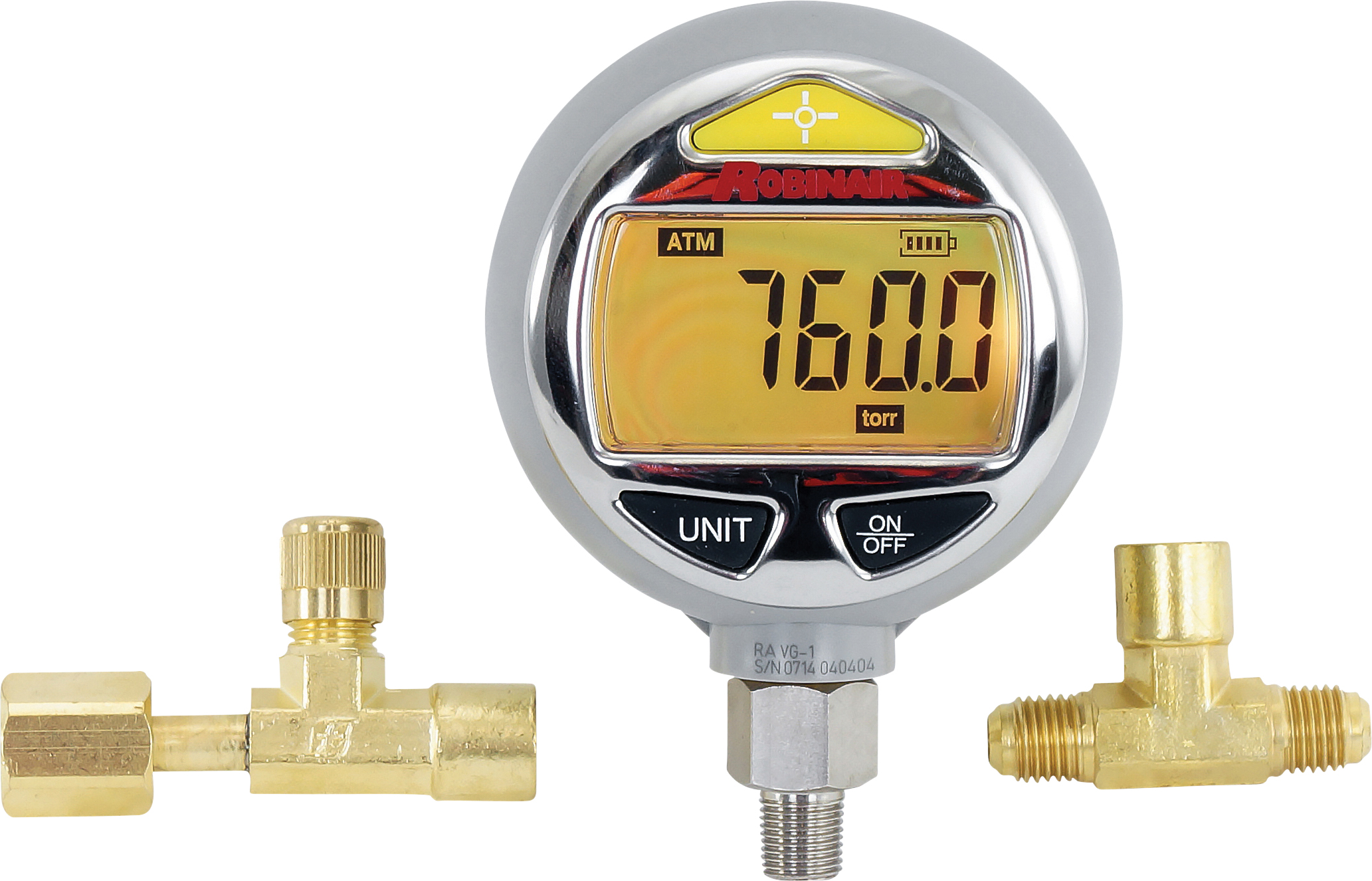 VACUUM GAUGE, ROBINAIR, DIGITAL