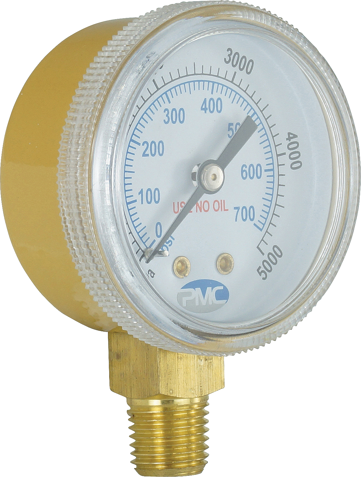 NITROGEN GAUGE, PMC, 0-700 PSI PMC, KPA/PSI, LOW
