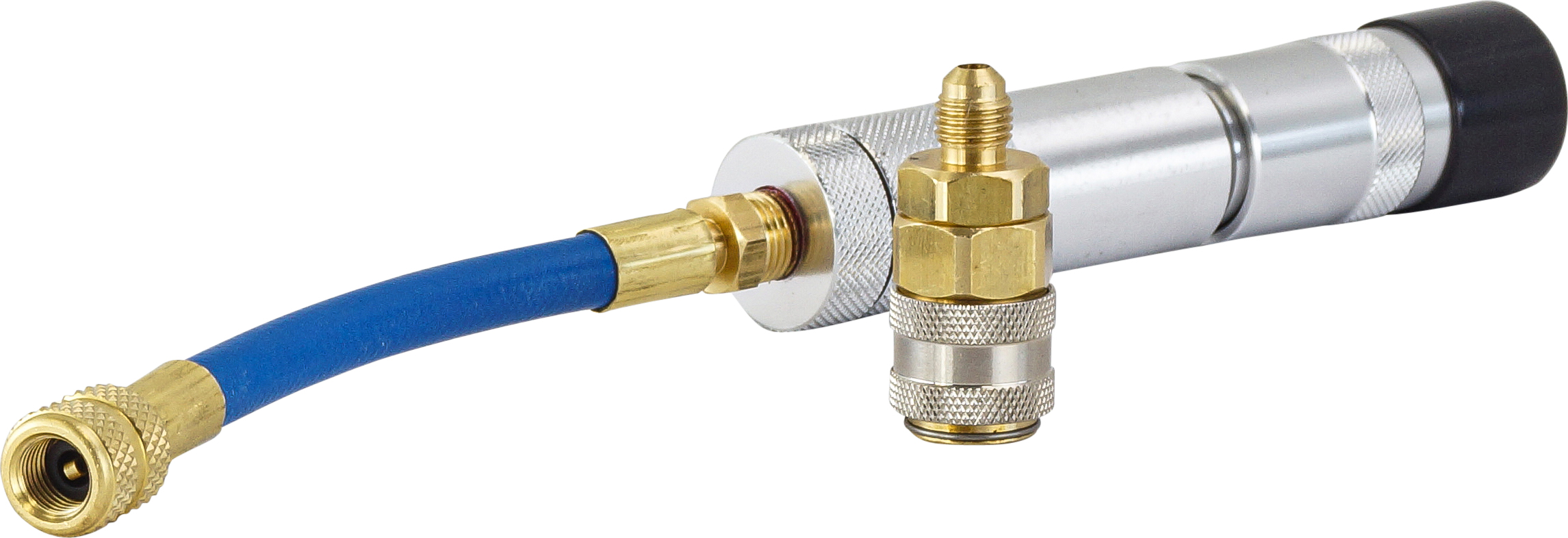 INJECTOR, R134A, OIL (METAL) HAND TURN, INCL HOSE & COUPLER, GLO-LEAK