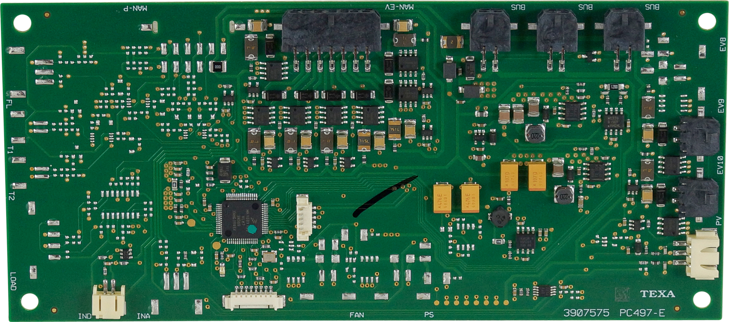 ANALOGUE INPUT AND 24V SOL. VALVE CONTROL BOARD FOR TEXA EFLUID