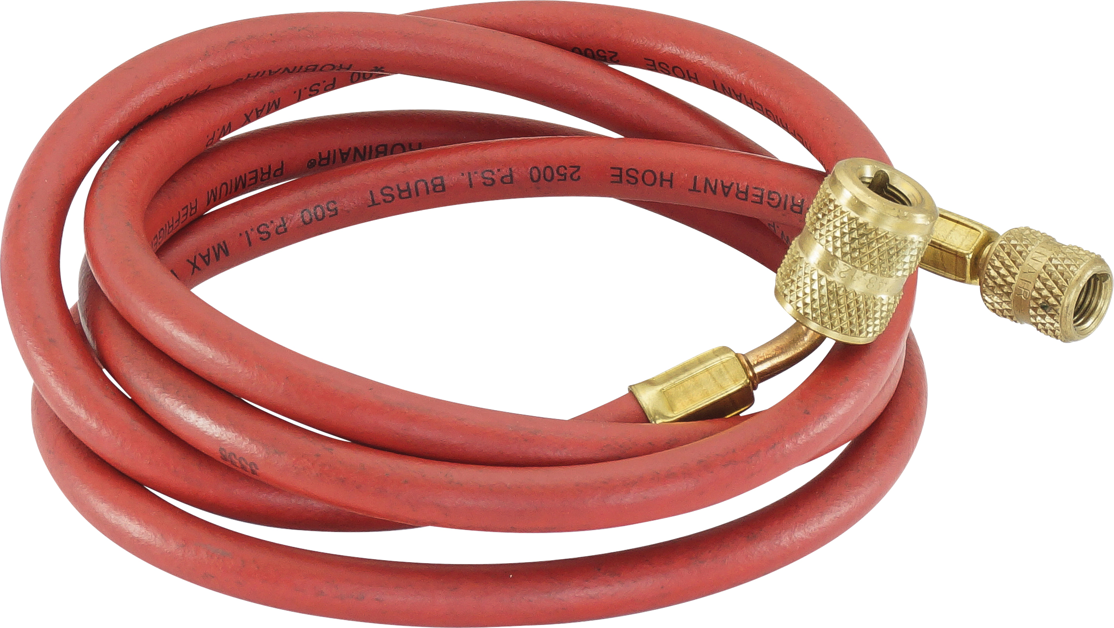 CHARGING HOSE, ROBINAIR, 1830MM, QUICKSEAL, RED