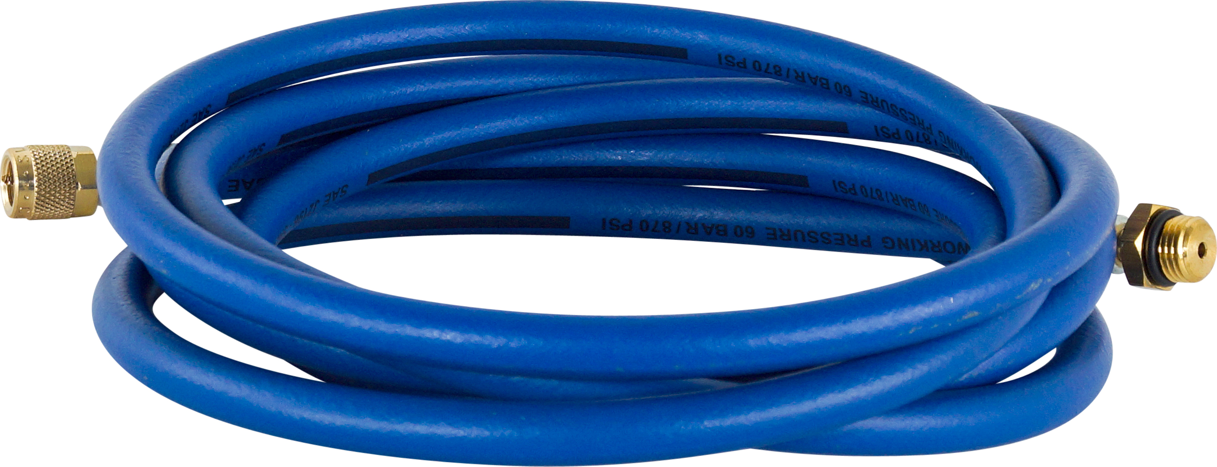CHARGE HOSE SERVICE, RED, QUICK-DISCONNECT TO MALE M14, SUITS KONFORT 780R