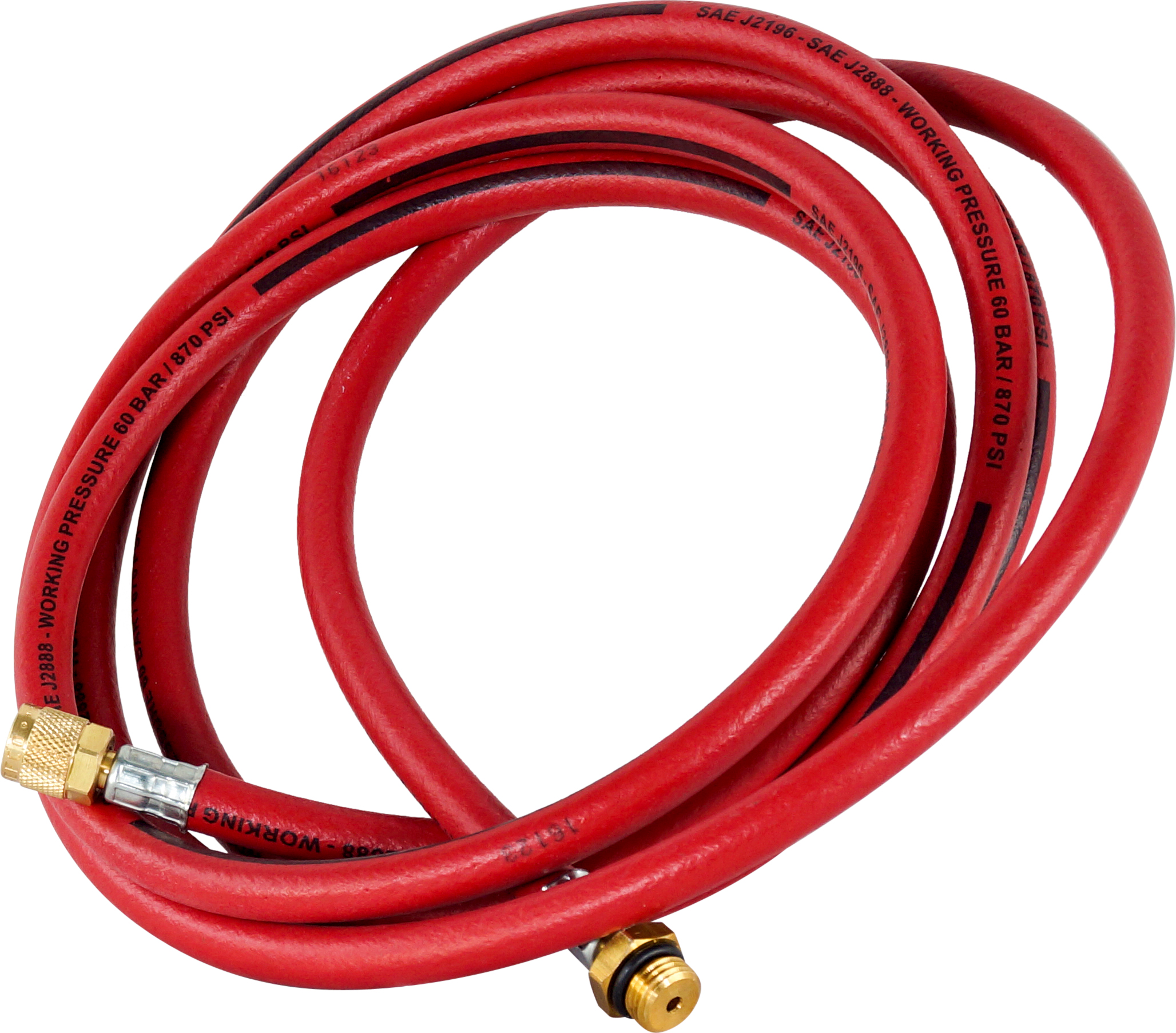 CHARGE HOSE SERVICE, BLUE, QUICK-DISCONNECT TO MALE M14, SUITS KONFORT 780R