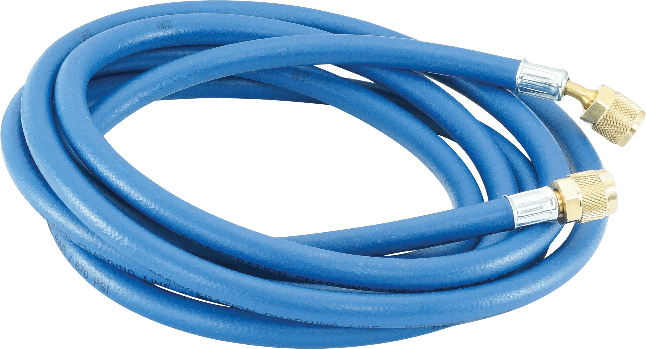 CHARGING HOSE, REFCO, R12, R134A, 3050MM, STANDARD, BLUE