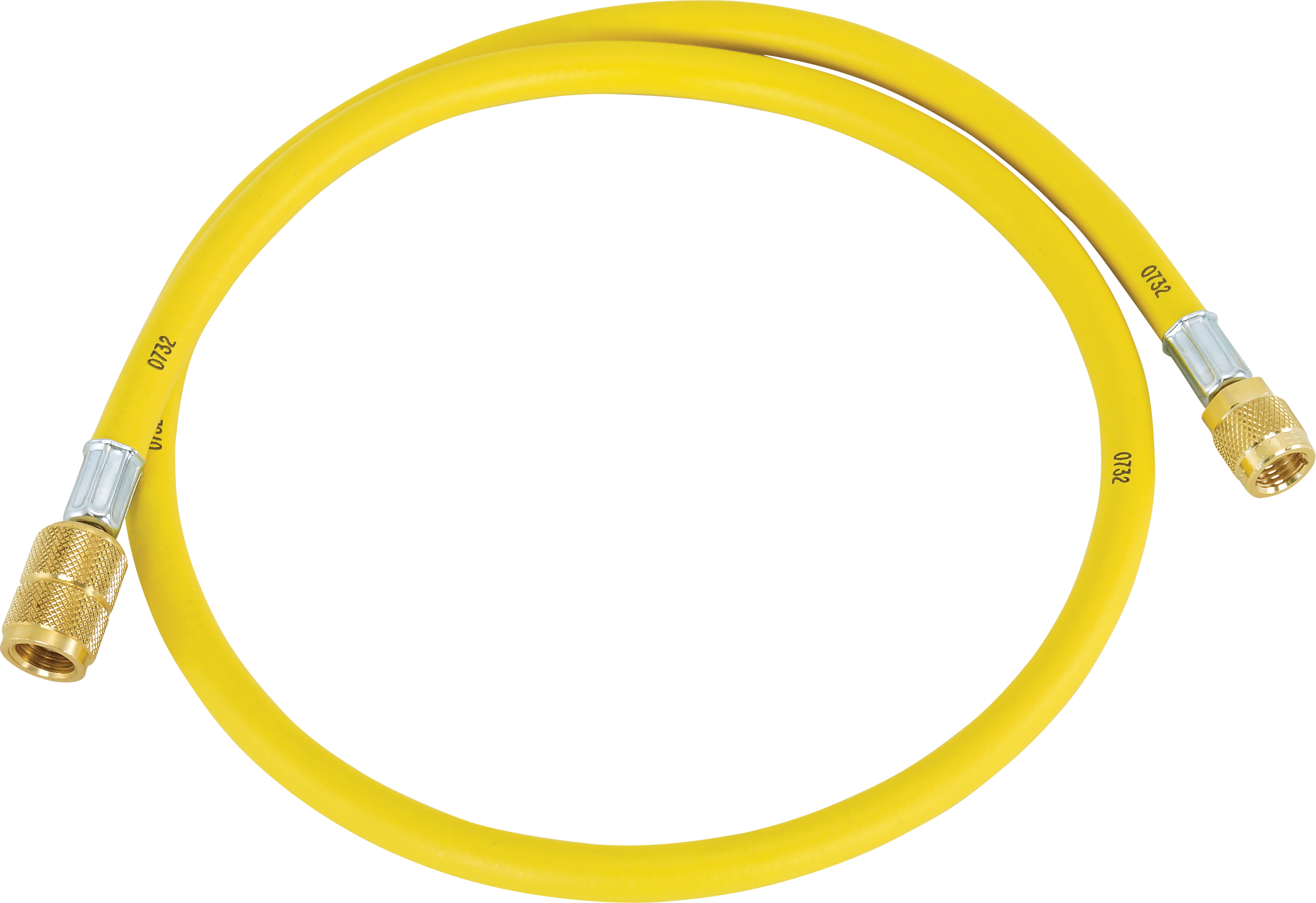 CHARGING HOSE, REFCO, R134A, ACME-1/4 INCH, 915MM, YELLOW