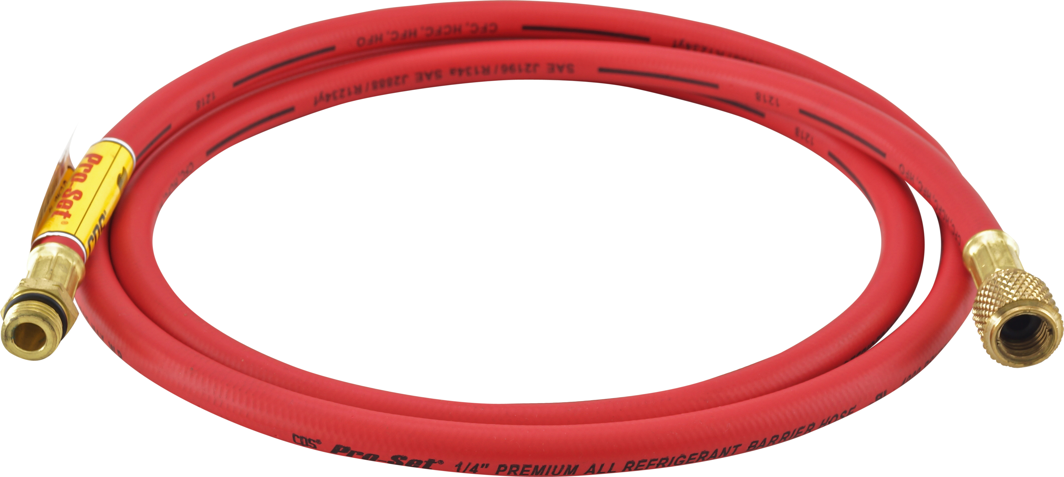 CHARGING HOSE, CPS, R134A, 1830MM, RED