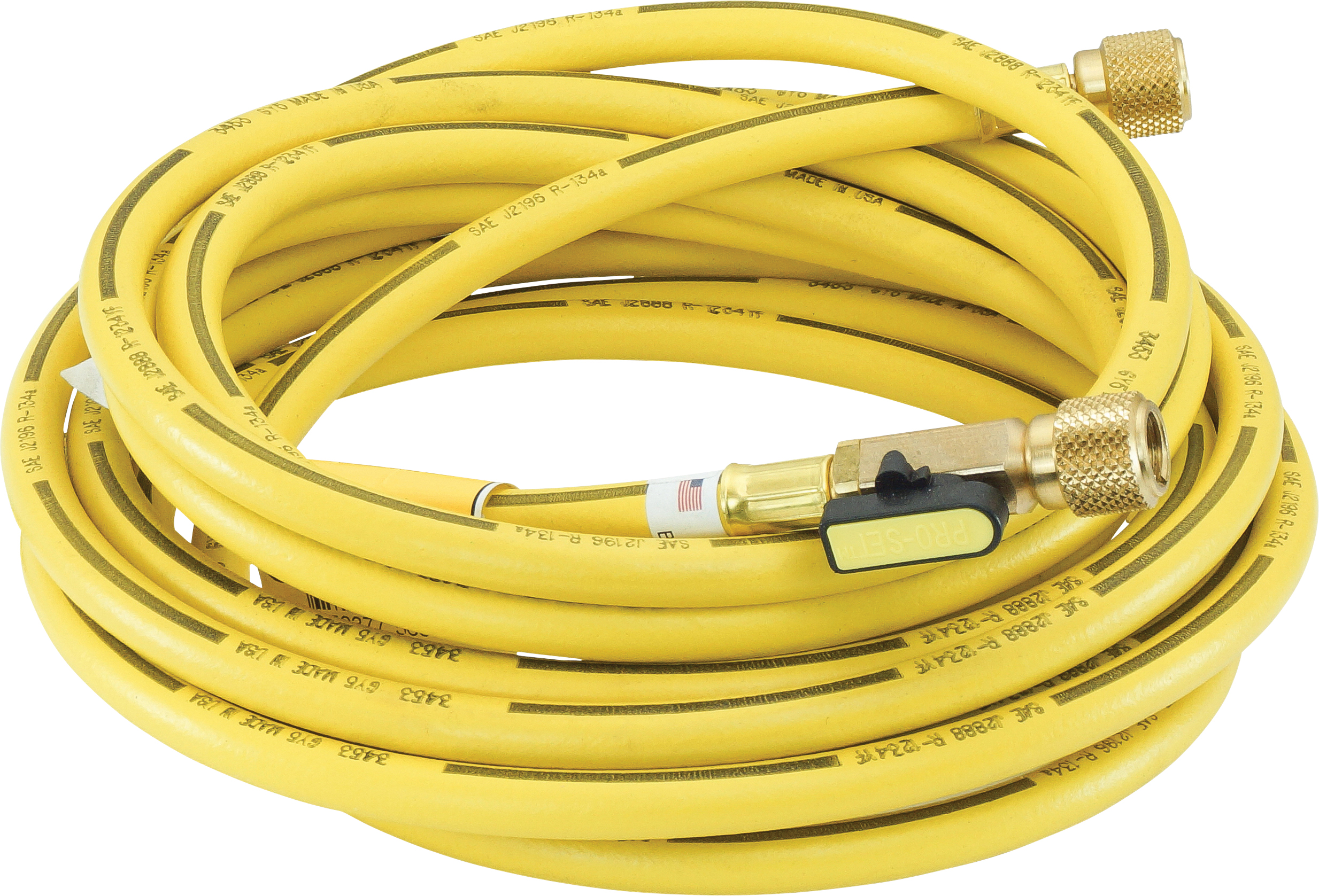 CHARGING HOSE, CPS, R134A, 6000MM, ACME, YELLOW