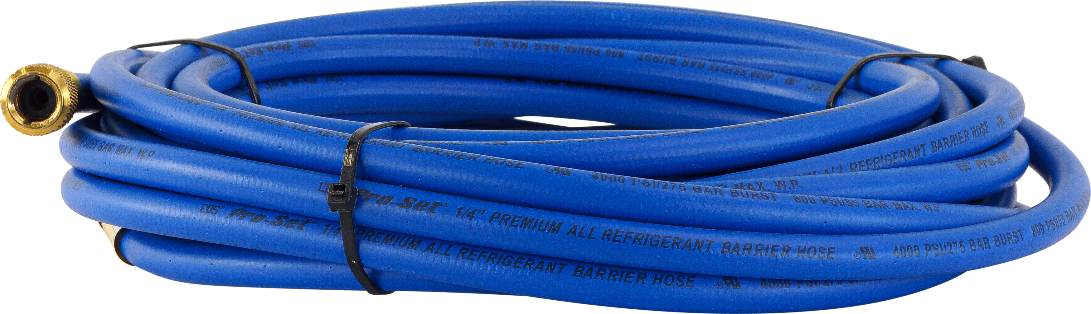 CHARGING HOSE, CPS, R134A, ACME-M14, 9144MM (30 FT), BLUE