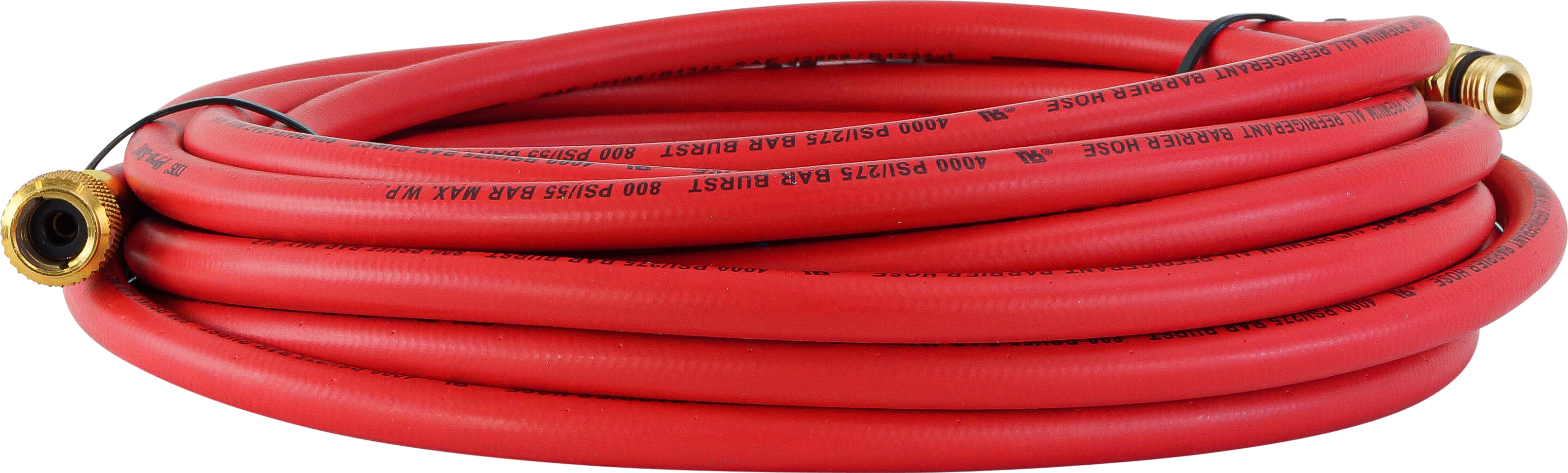 CHARGING HOSE, CPS, R134A, ACME-M14, 9144MM (30 FT), RED