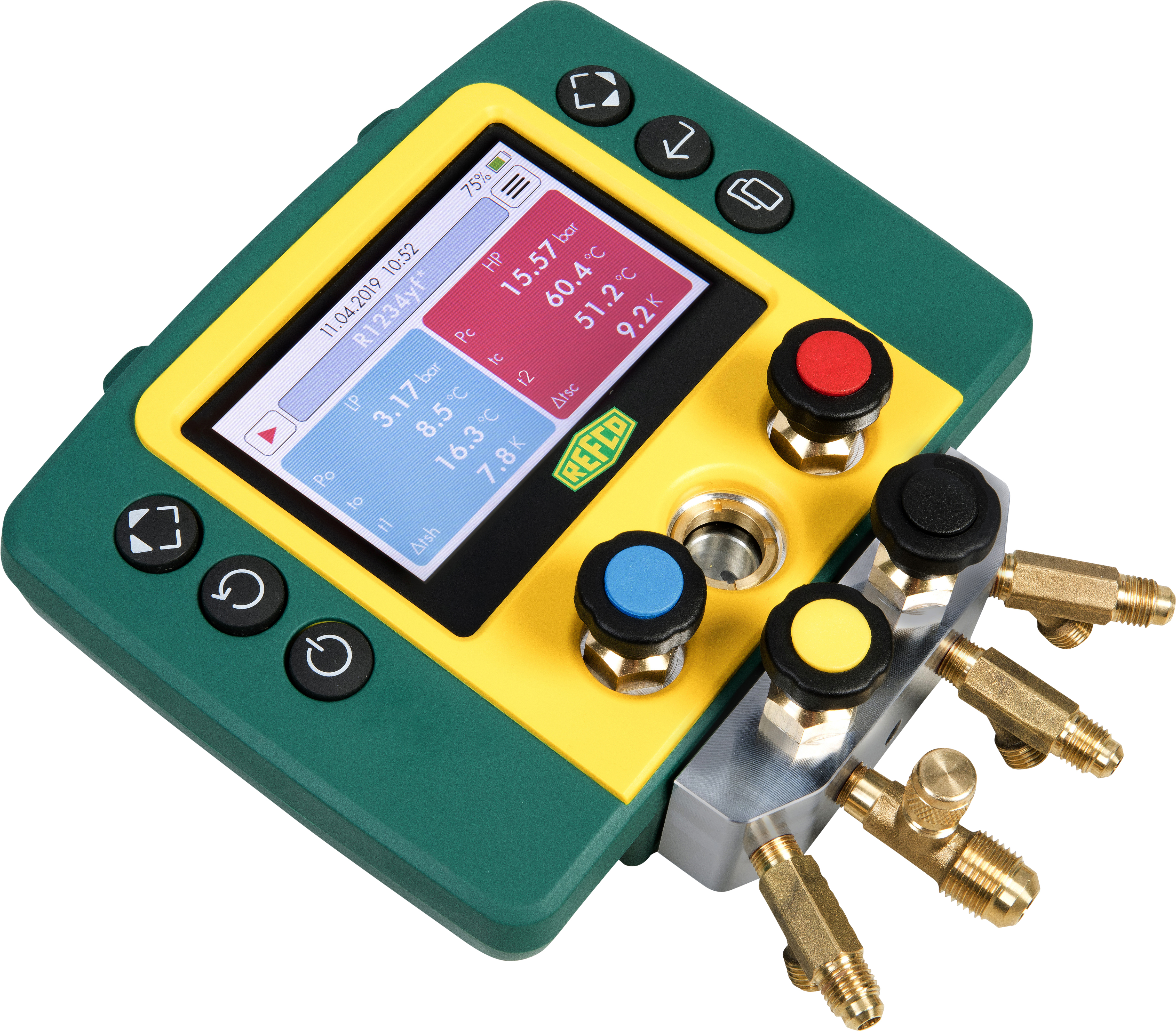 Refco Refmate Digital 4-Way Gauge Set