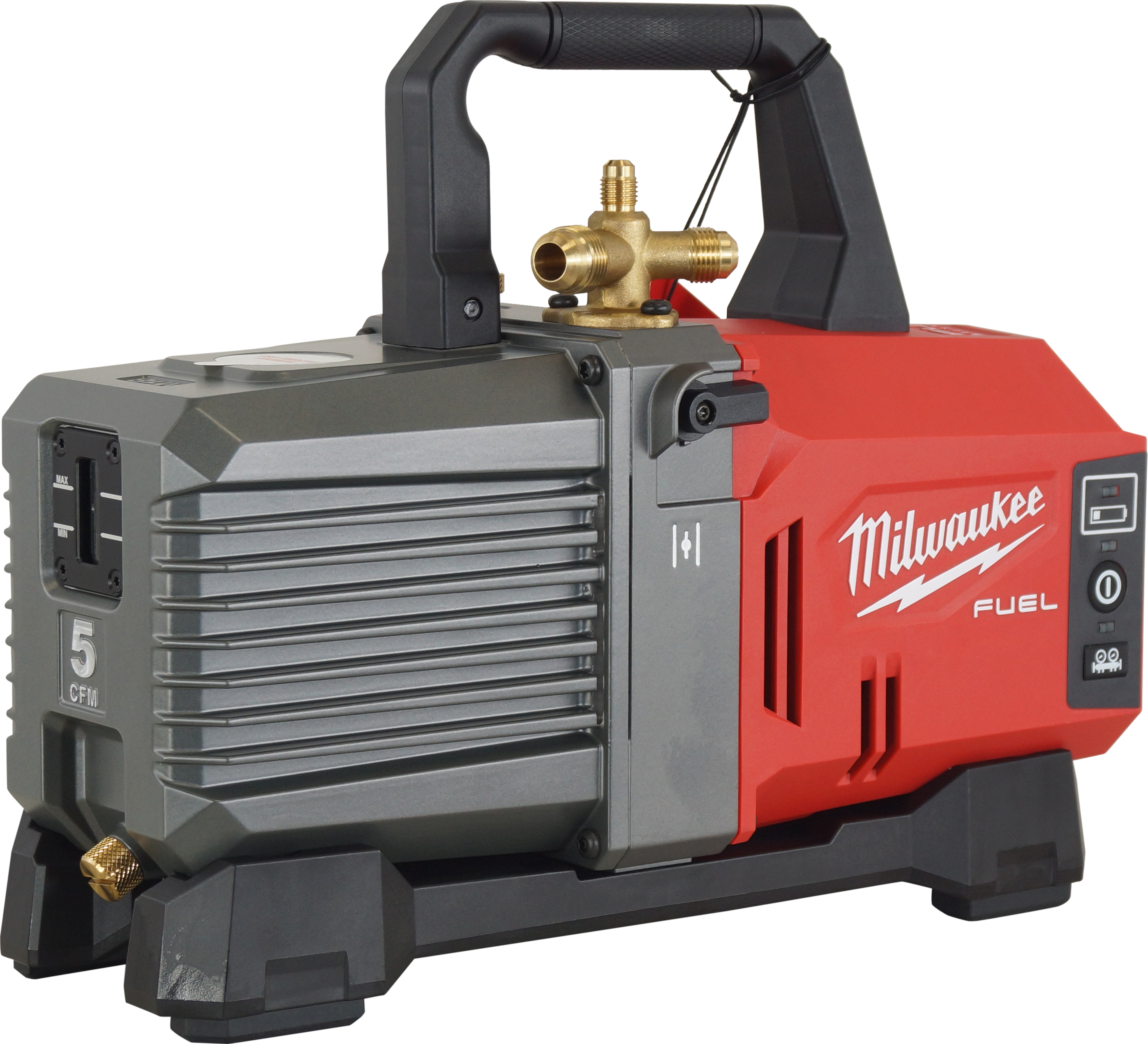 VACUUM PUMP, MILWAUKEE, 18V, LI-ION, CORDLESS, 2 STAGE ROTARY, 141 LPM, 5 CFM, SKIN ONLY