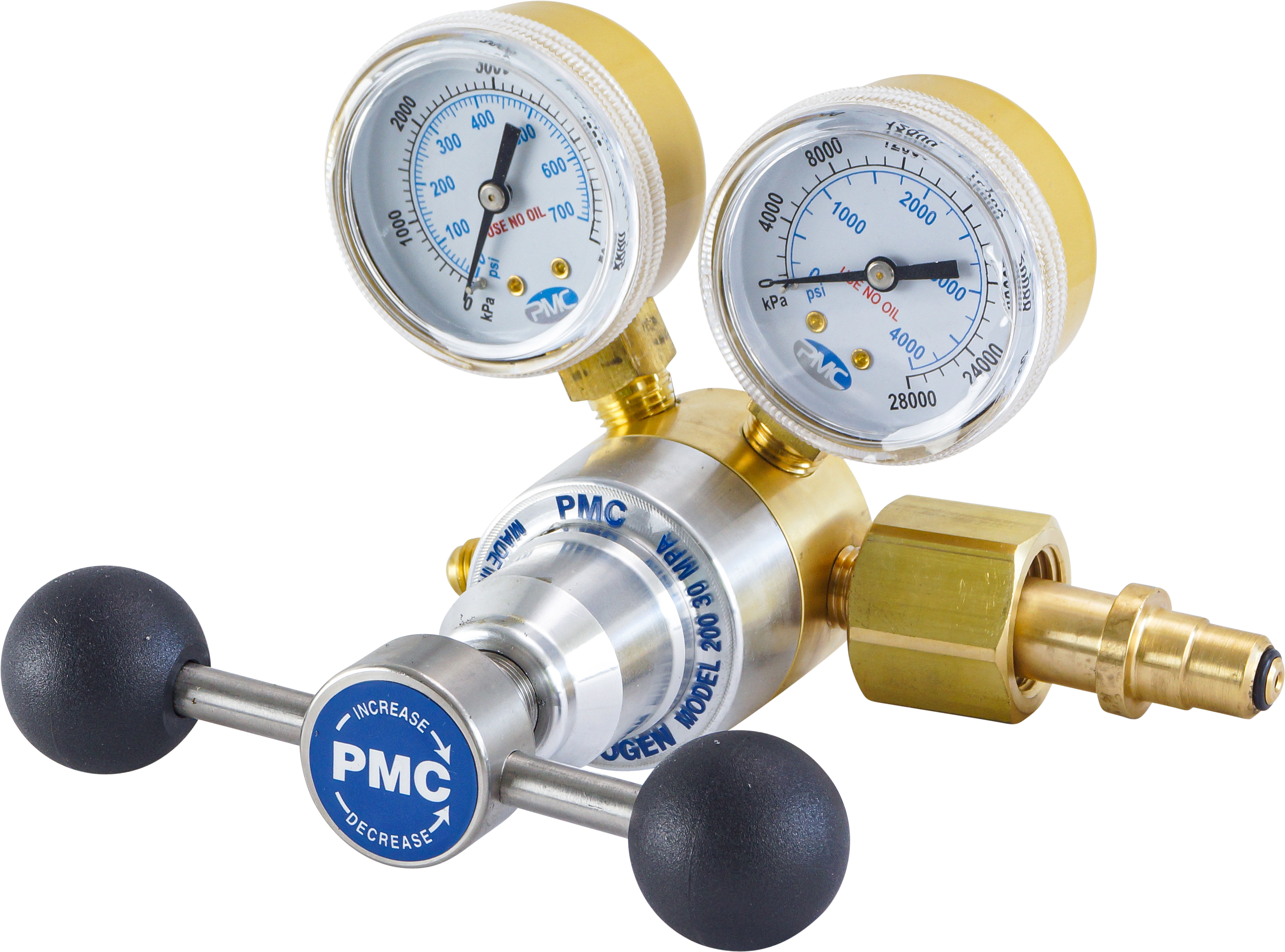 PMC Nitrogen Regulator With T-Bar Handle