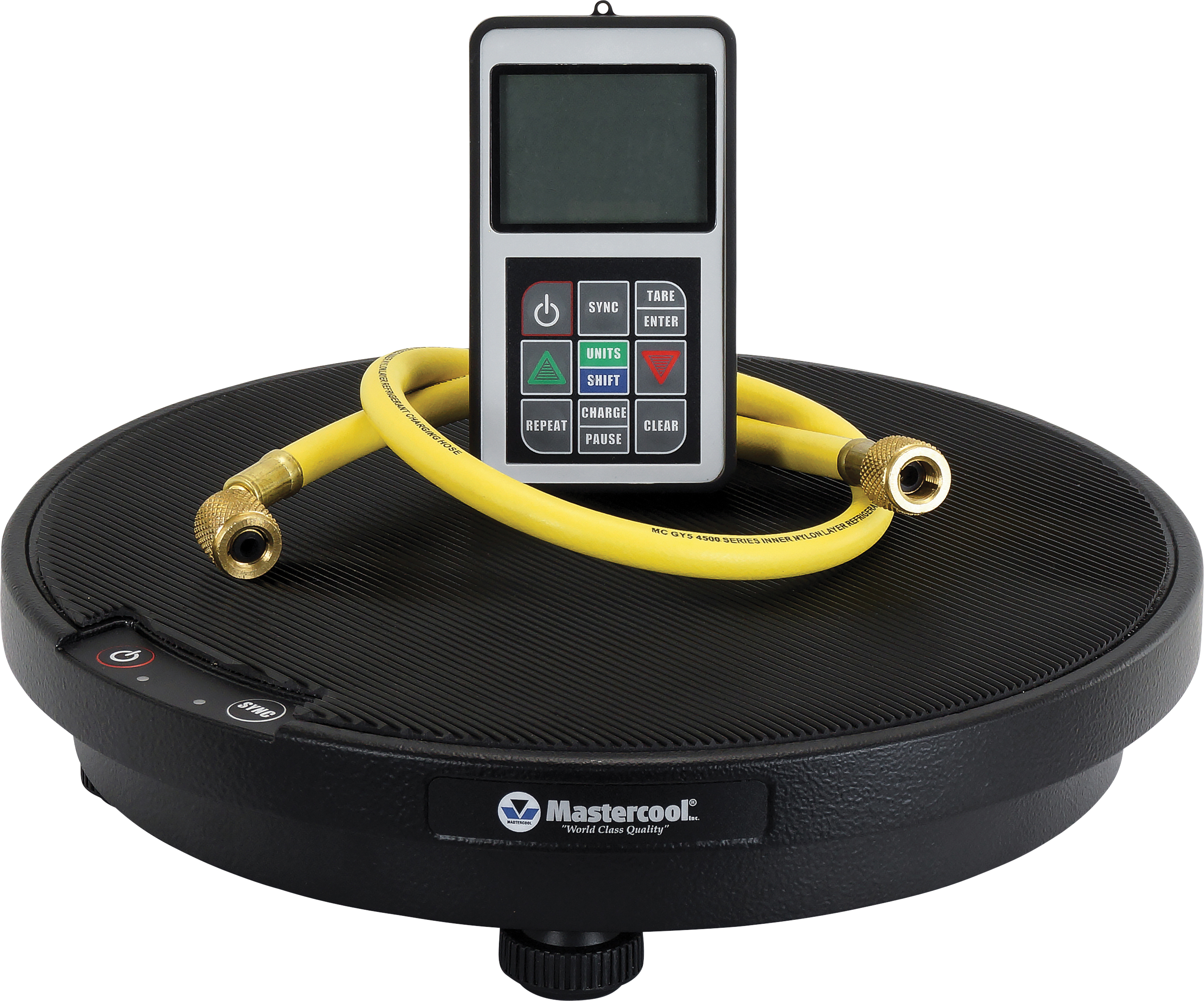 REFRIGERANT WEIGHING SCALES, MASTERCOOL, 110KG, PROGRAMMABLE, WIRELESS