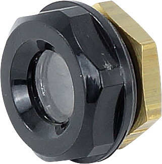 VACUUM PUMP SIGHT-GLASS, REFCO, RL-2, WITH GASKET