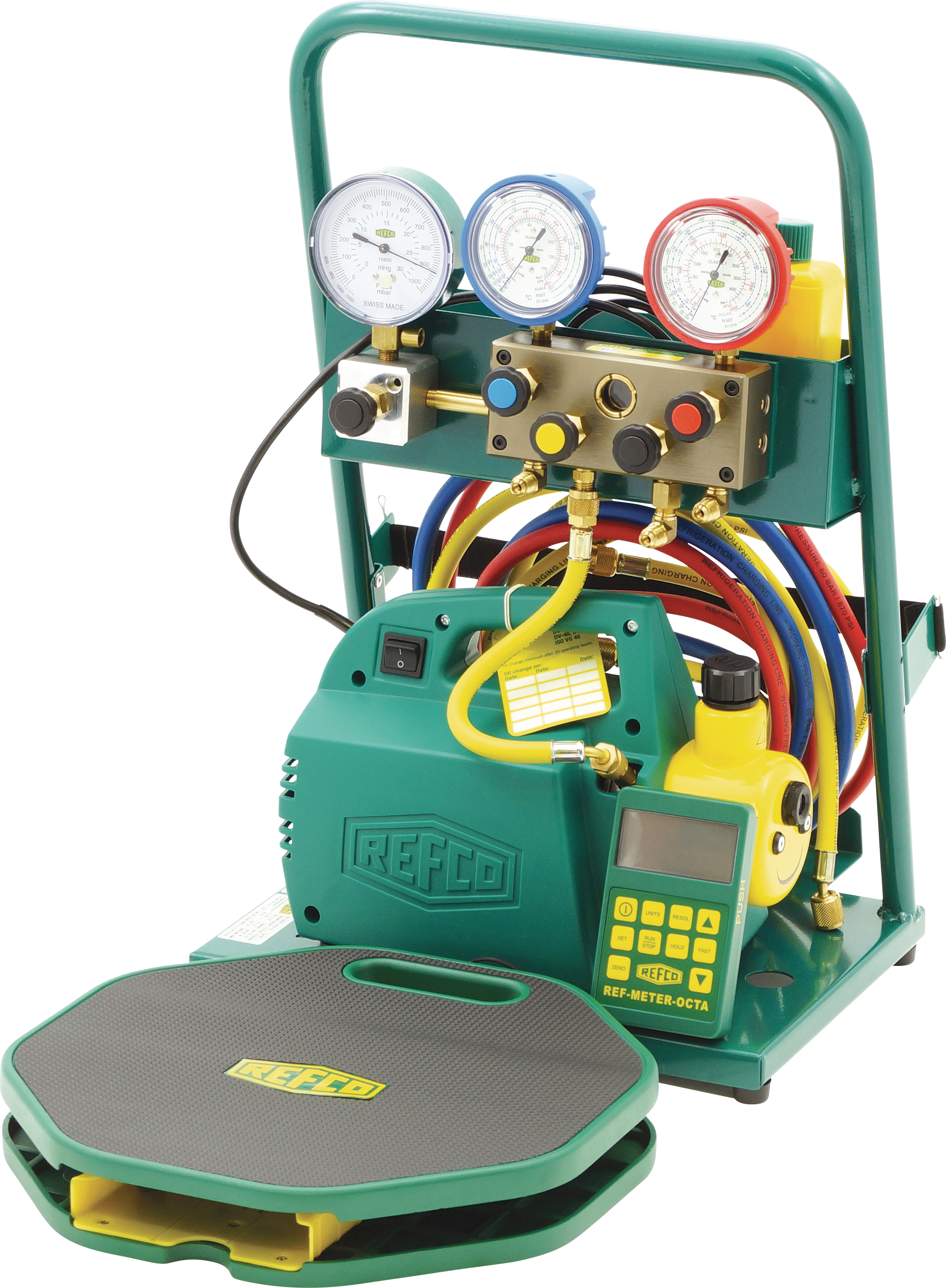 Refco Hand Carry R134a Manual Charging Station