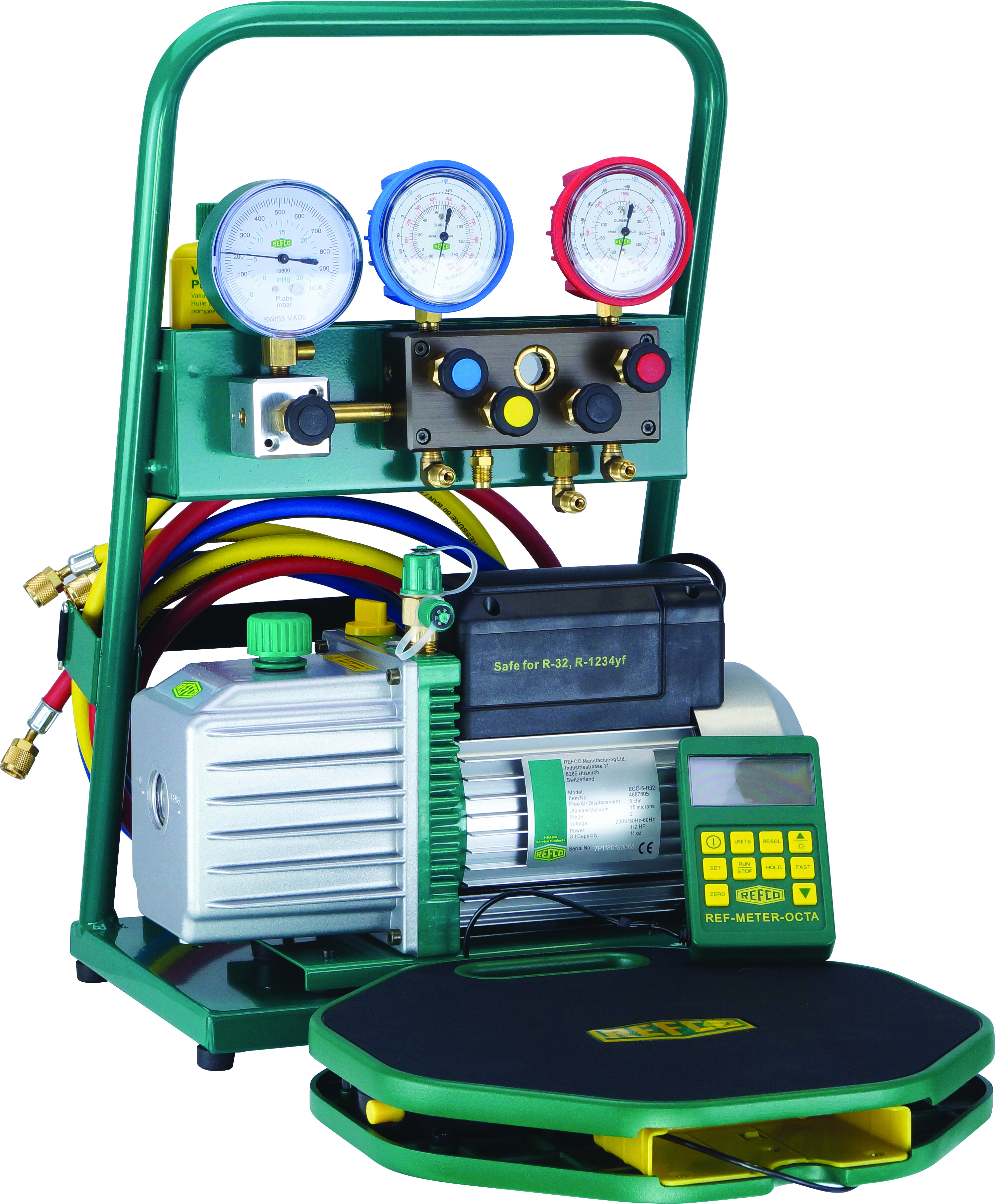 Refco Hand Carry R134a Charging Station