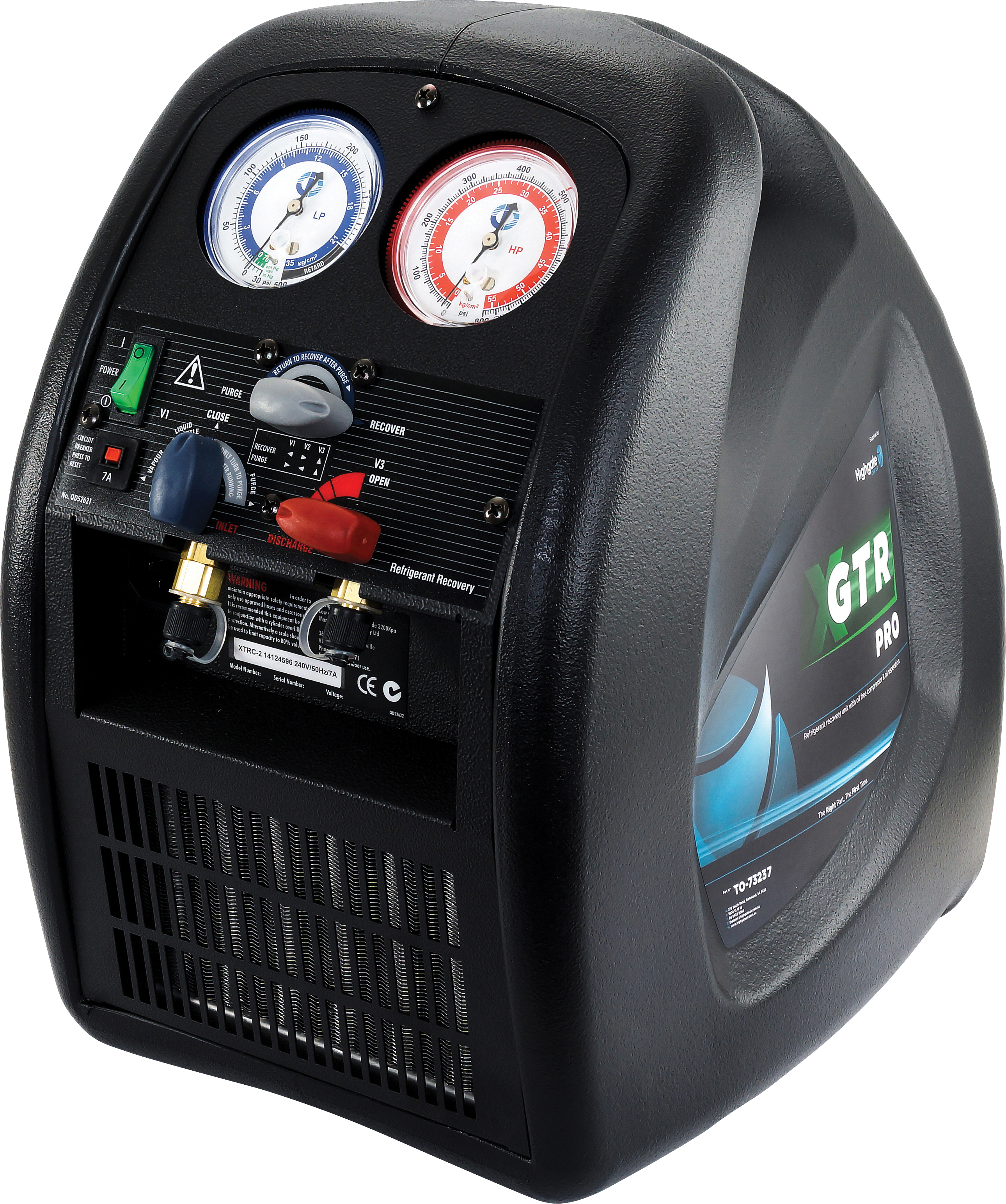 RECOVERY UNIT, JAVAC, R410A, MULTI-REFRIGERANT, HAND CARRY, XTR ALTIMA