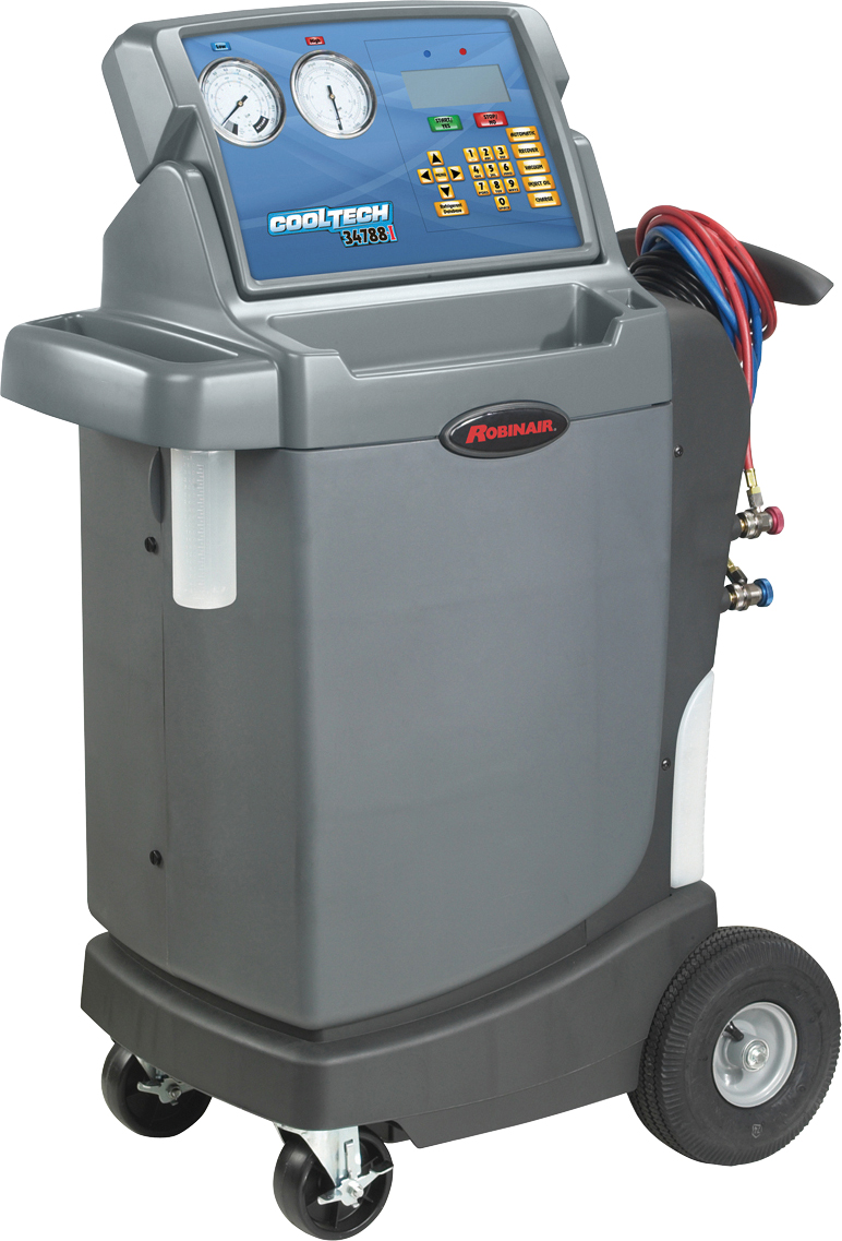 4-IN-1 STATION, ROBINAIR, 34788I, R134A, VACUUM-CHARGE-RECOVER-RECYCLE, FULLY AUTOMATIC