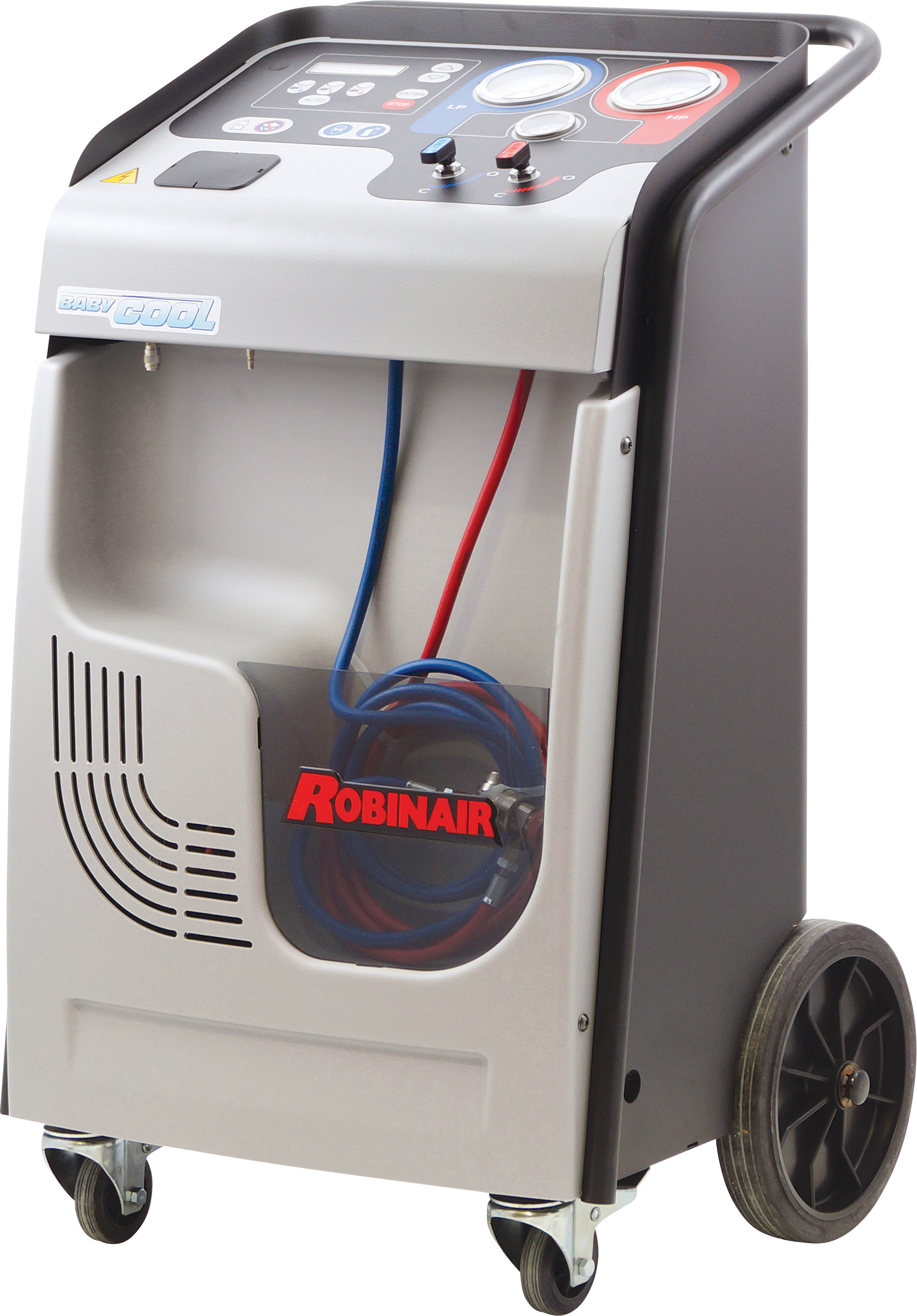 4-IN-1 STATION, ROBINAIR, BABYKOOL, R134A, VACUUM-CHARGE-RECOVER-RECYCLE