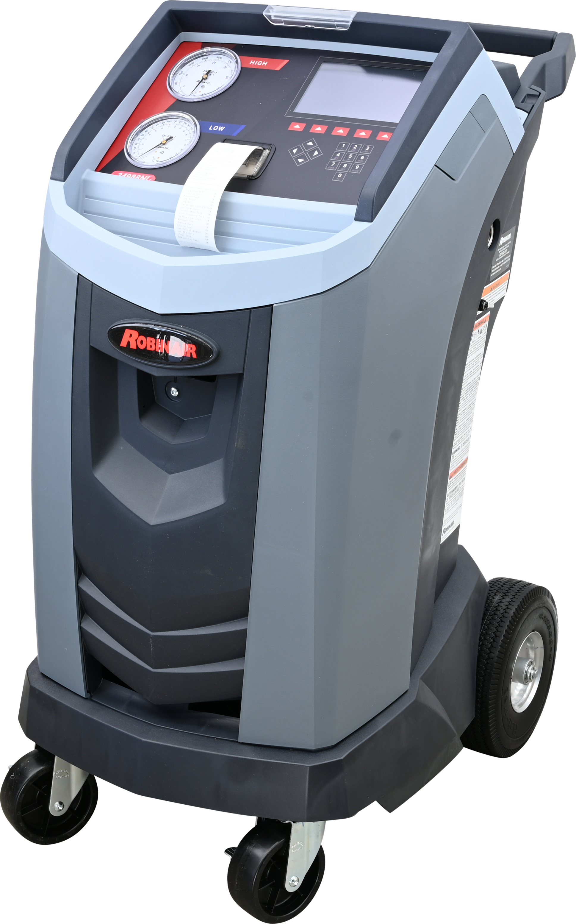 4-IN-1 STATION, ROBINAIR, 34988NI, R134A, VACUUM-CHARGE-RECOVER-RECYCLE, FULLY AUTOMATIC, WITH PRINT