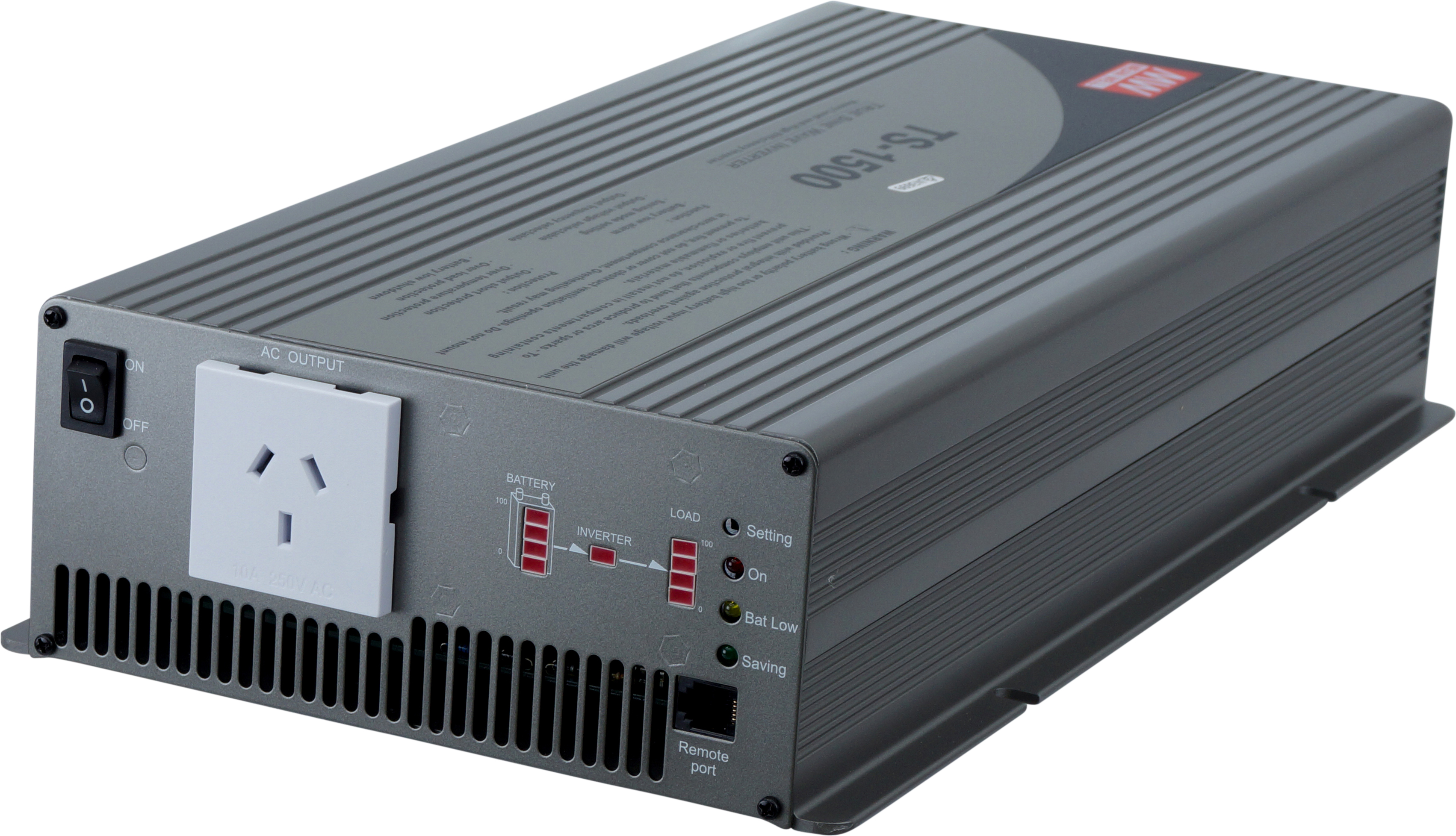 INVERTER, AGRICOLD, 1500W, PURE SINE WAVE, SUITS TO-73370, TO-73371, AGRICOLD 4-IN-1 MACHINE