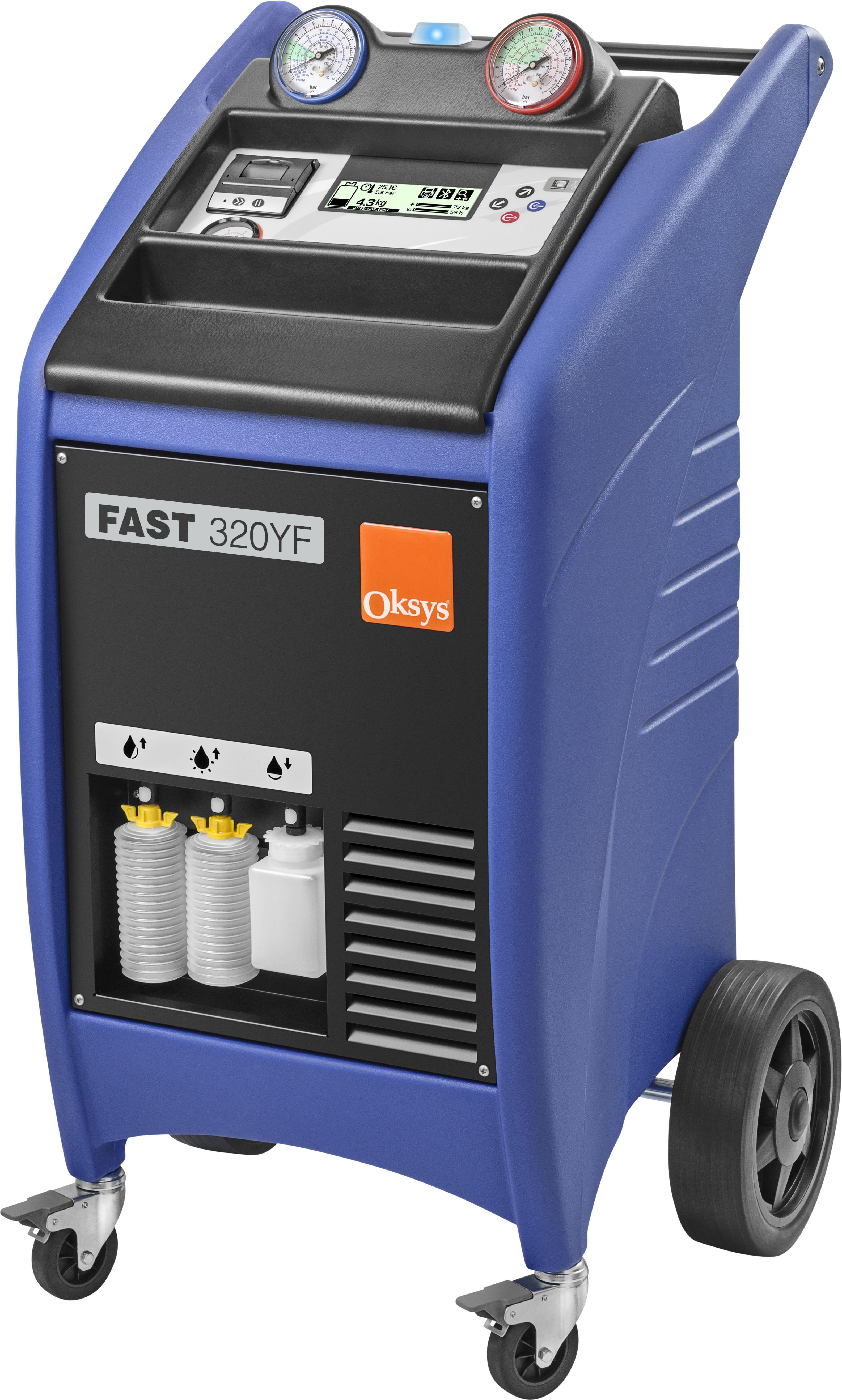 4-IN-1 STATION, FAST 320, R1234YF, VACUUM-CHARGE-RECOVER-RECYCLE